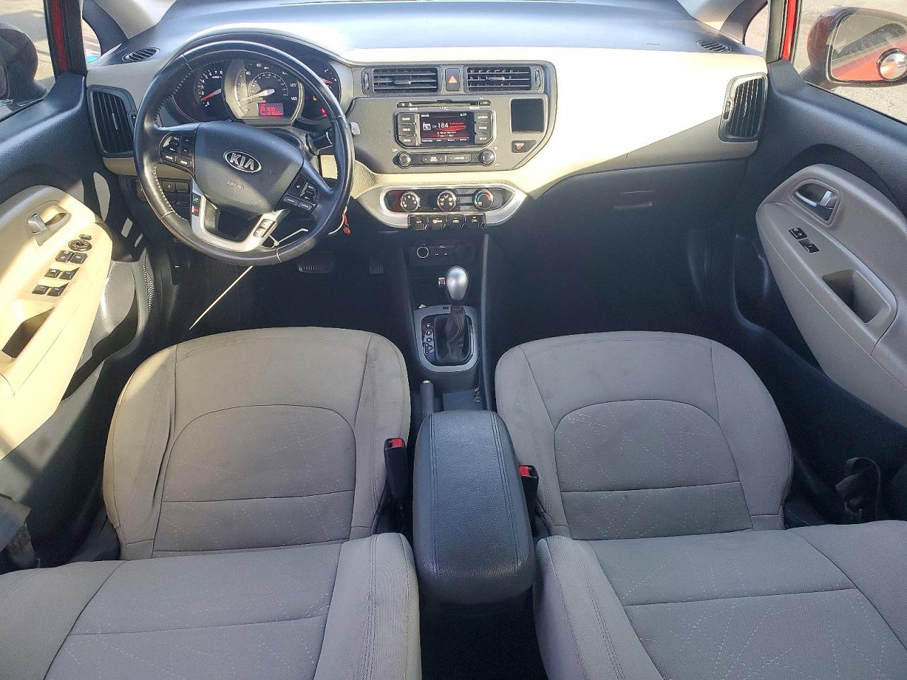 2015 Kia Rio Ex Red vin: KNADN4A35F6479781