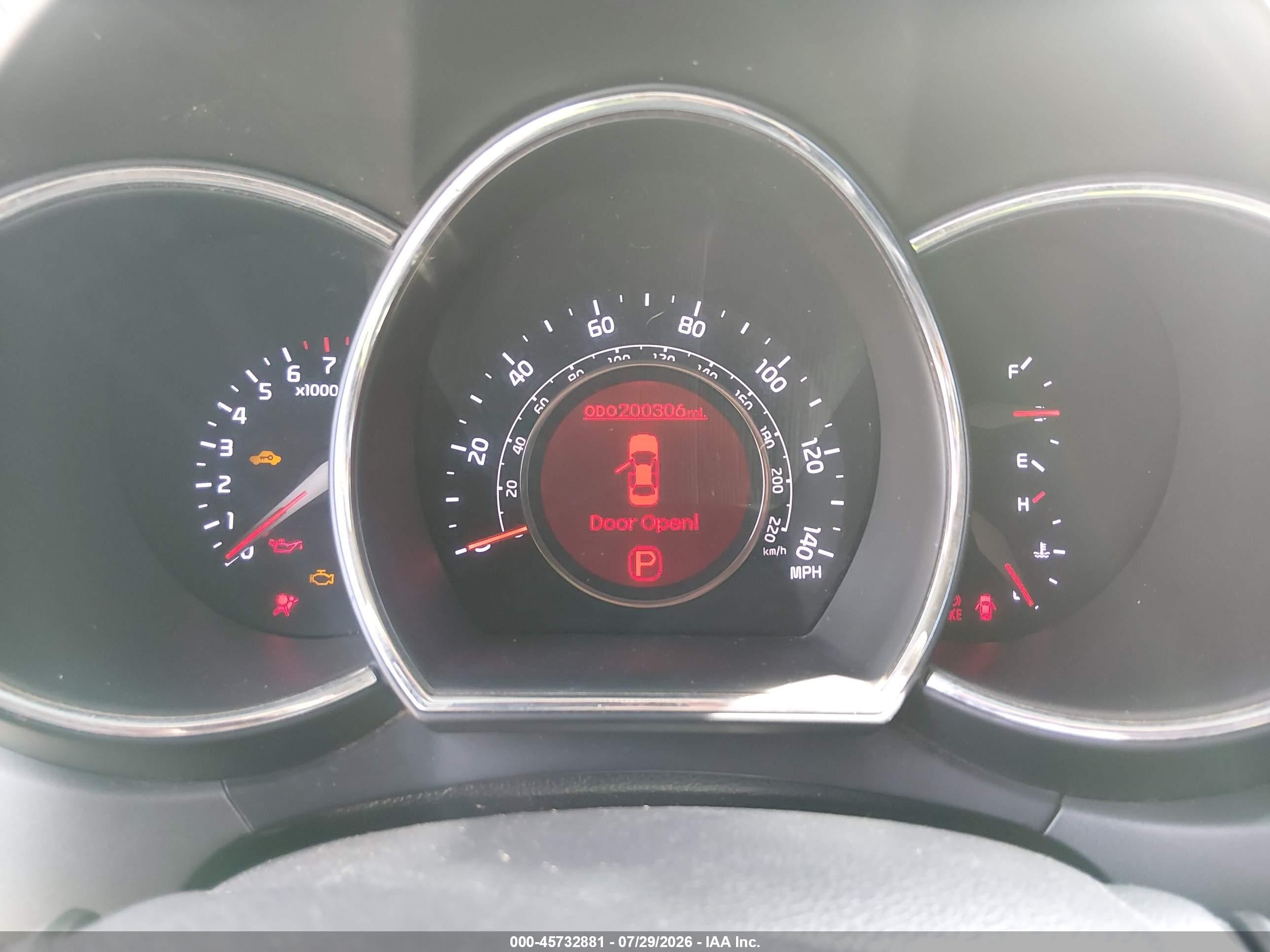 2012 Kia Rio Sx White vin: KNADN4A36C6072497