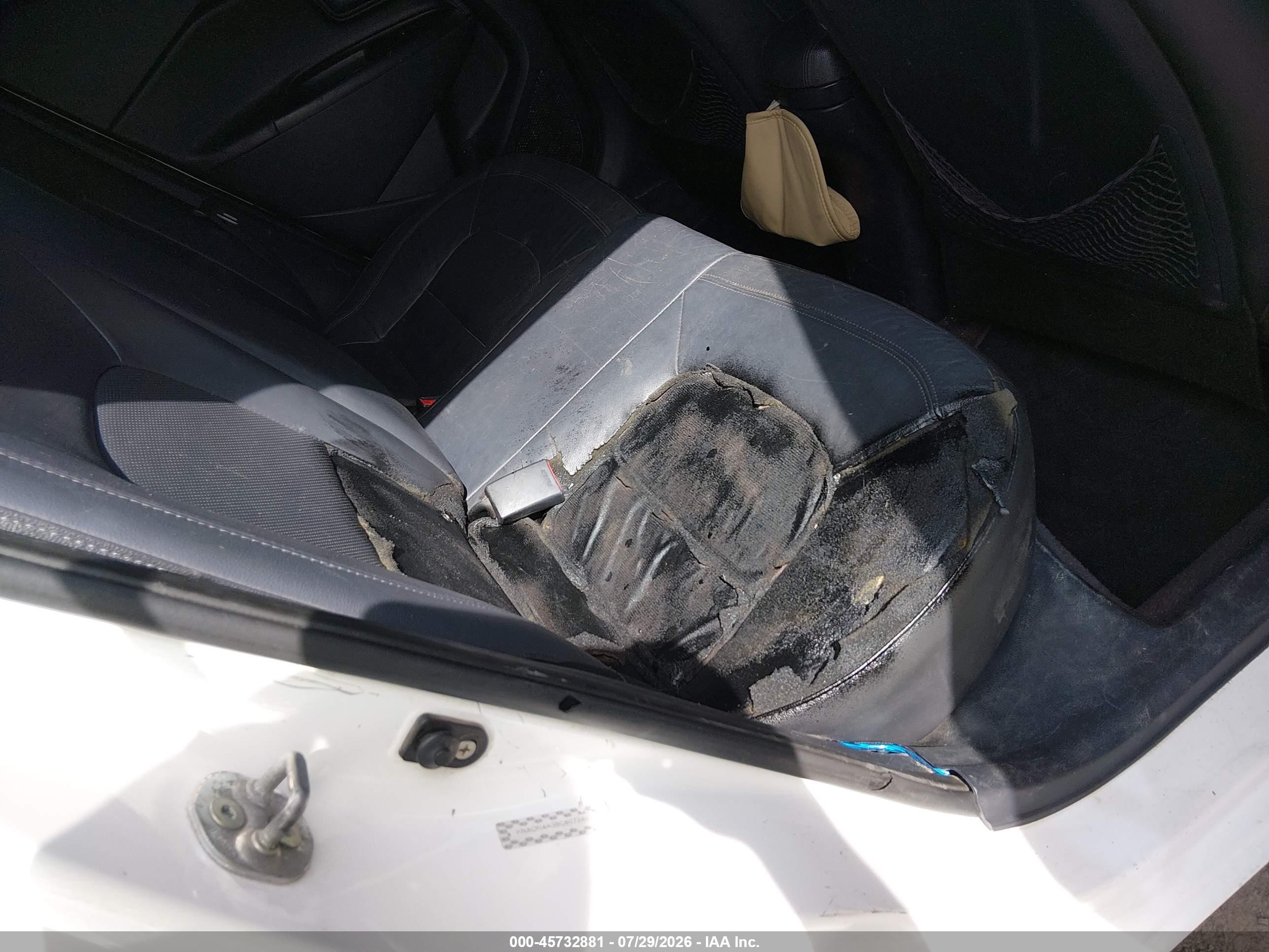 2012 Kia Rio Sx White vin: KNADN4A36C6072497