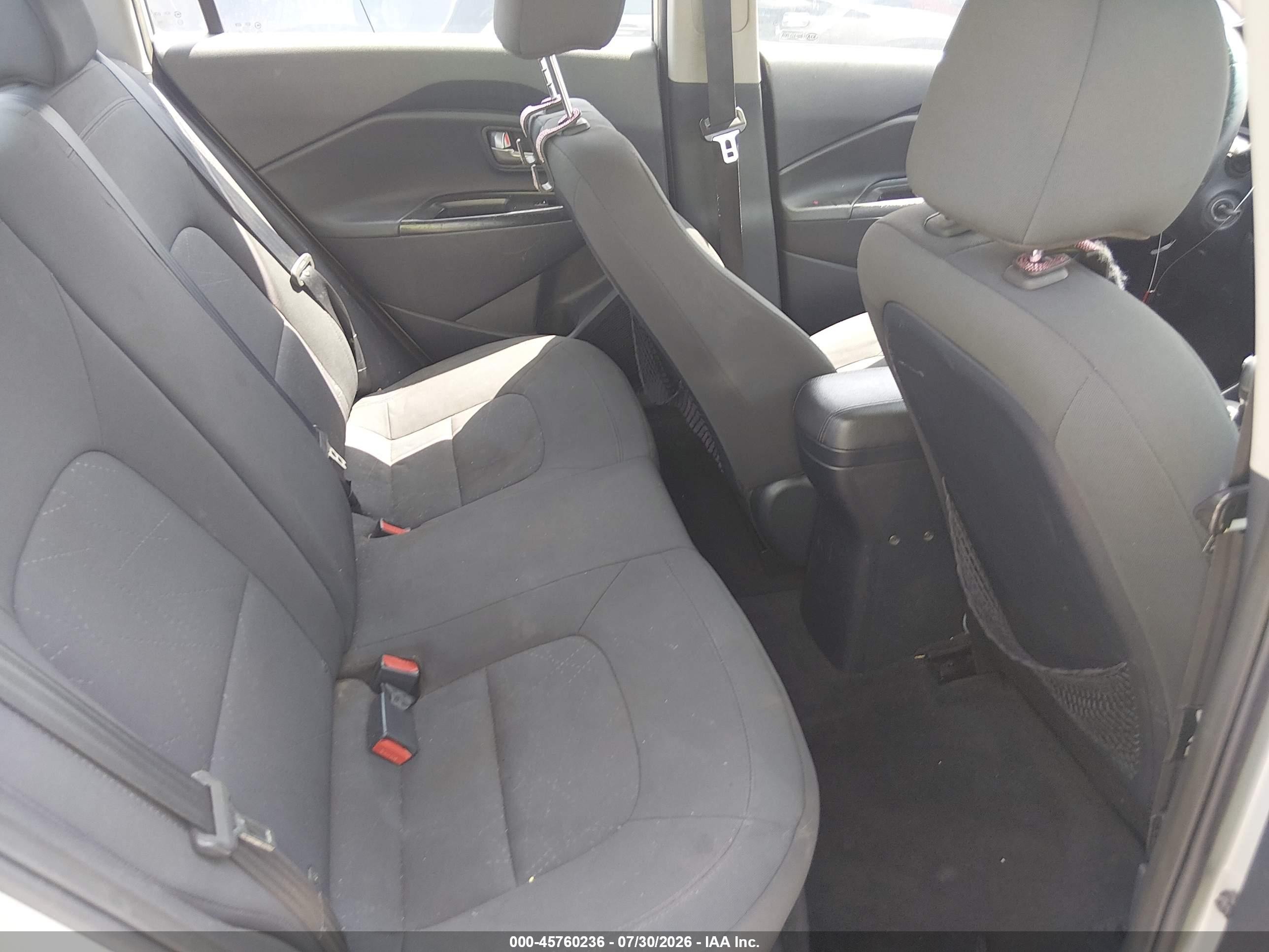 2013 Kia Rio Ex Silver vin: KNADN4A36D6114314