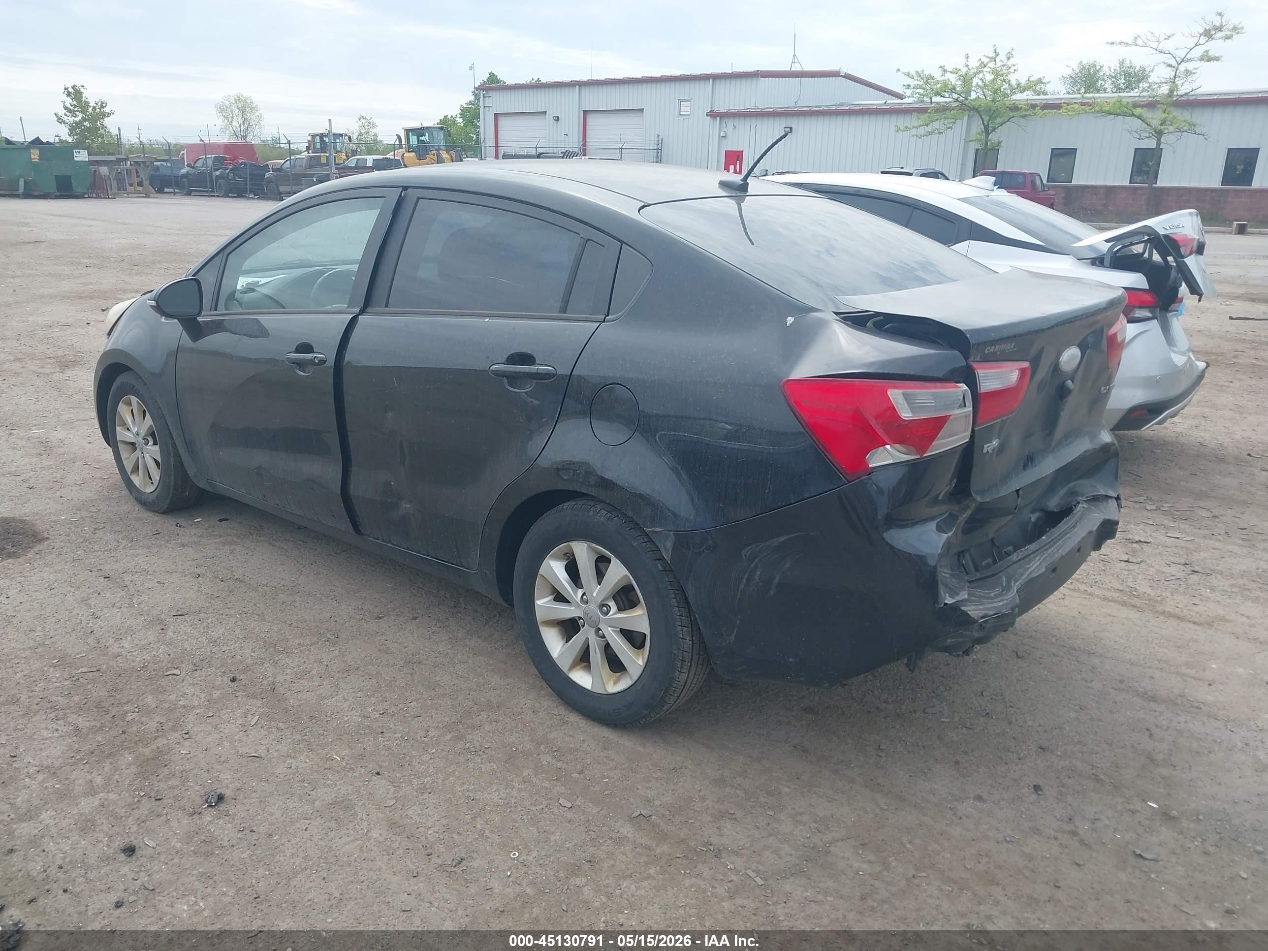 2013 Kia Rio Ex Black vin: KNADN4A36D6302007