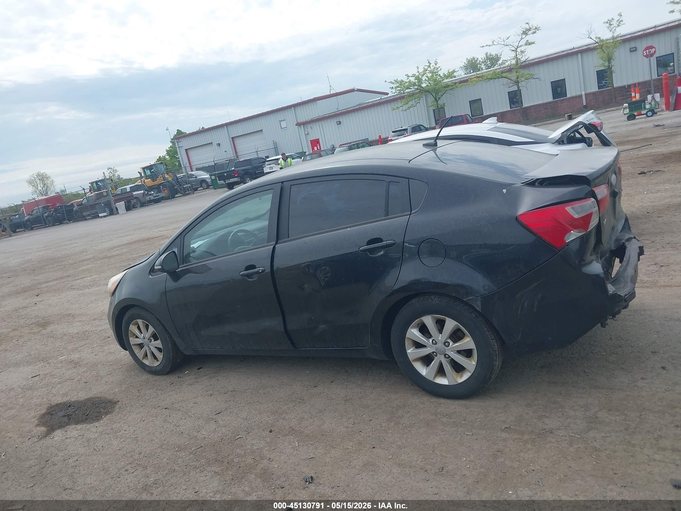 2013 Kia Rio Ex Black vin: KNADN4A36D6302007