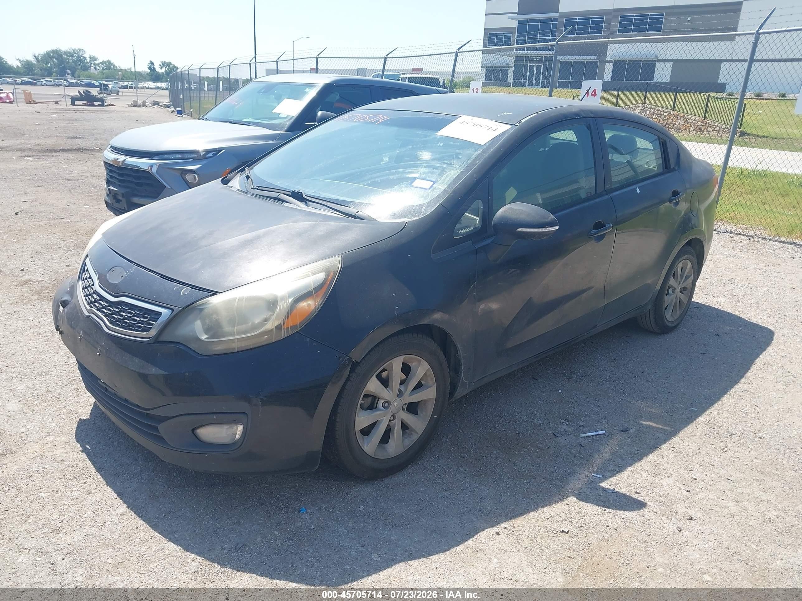 2015 Kia Rio Ex Black vin: KNADN4A36F6454467