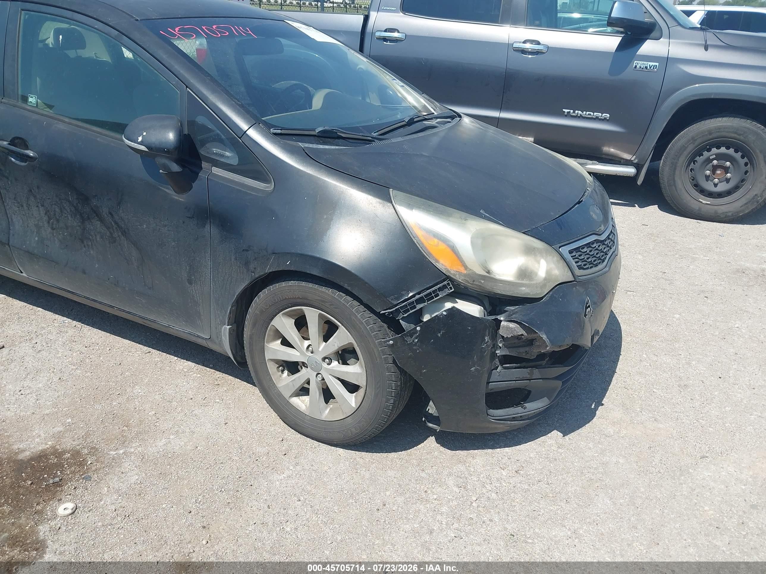 2015 Kia Rio Ex Black vin: KNADN4A36F6454467