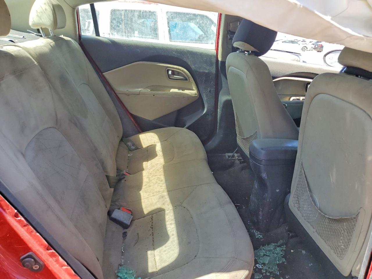 2013 Kia Rio Ex Red vin: KNADN4A38D6177043