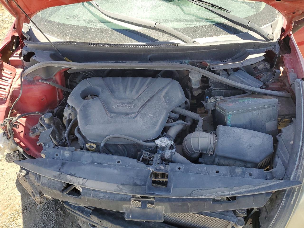 2013 Kia Rio Ex Red vin: KNADN4A38D6177043