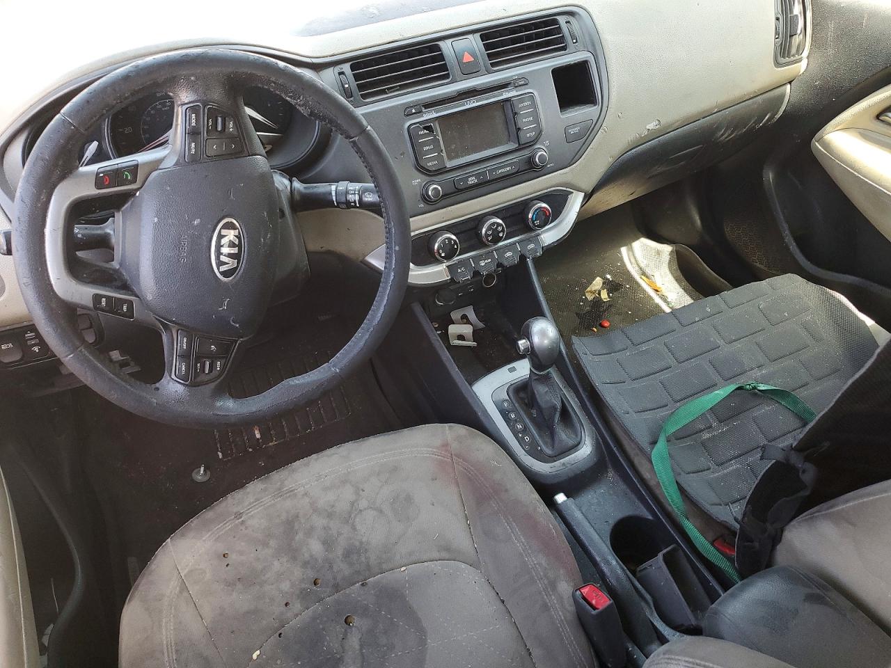 2013 Kia Rio Ex Red vin: KNADN4A38D6177043