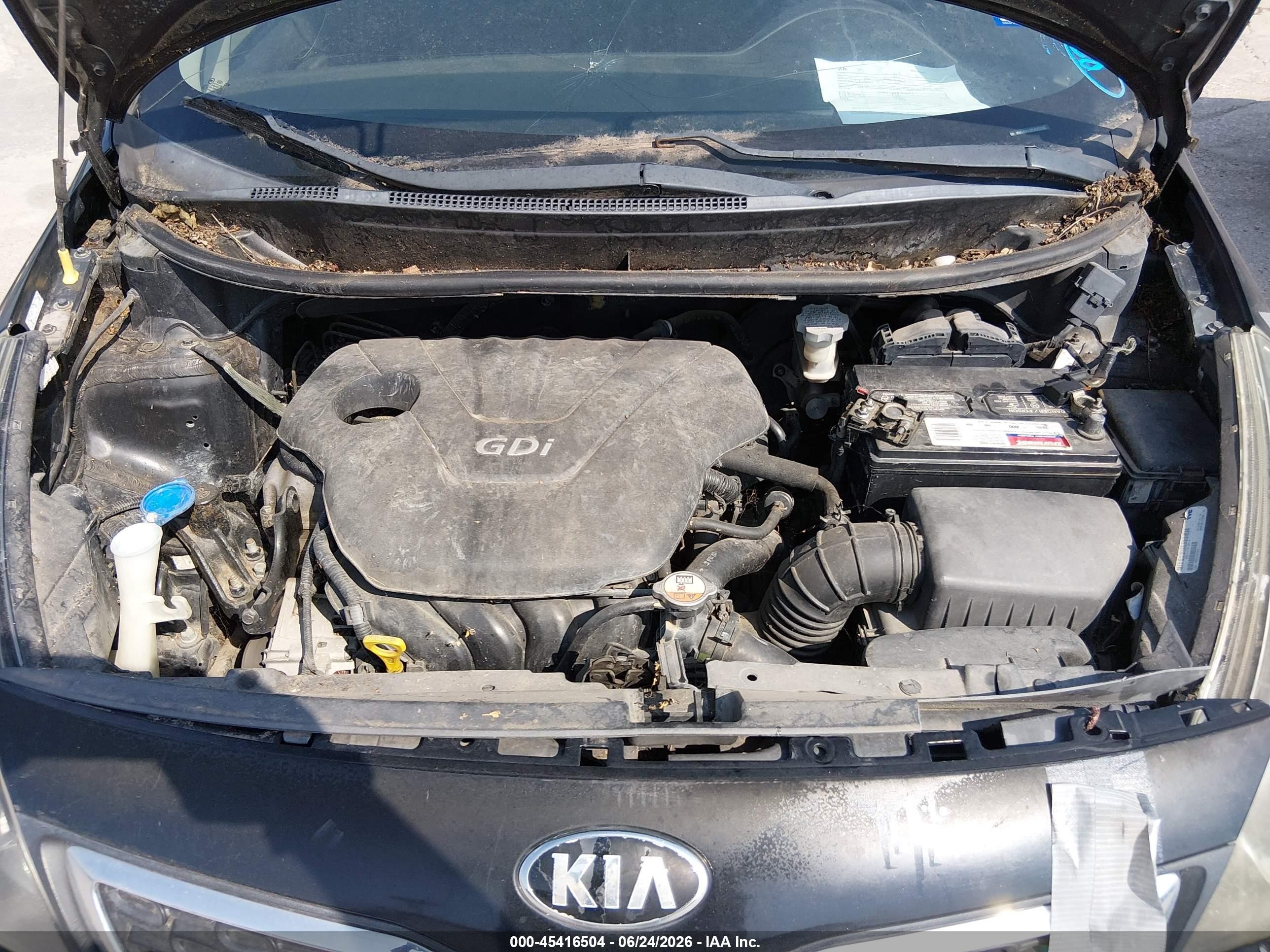2013 Kia Rio Ex Black vin: KNADN4A38D6312392