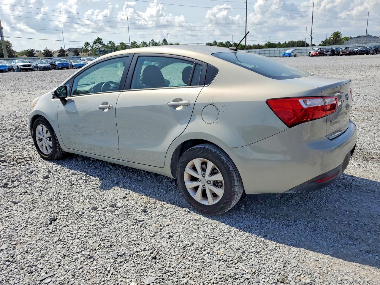 2012 Kia Rio Ex Silver vin: KNADN4A39C6090184