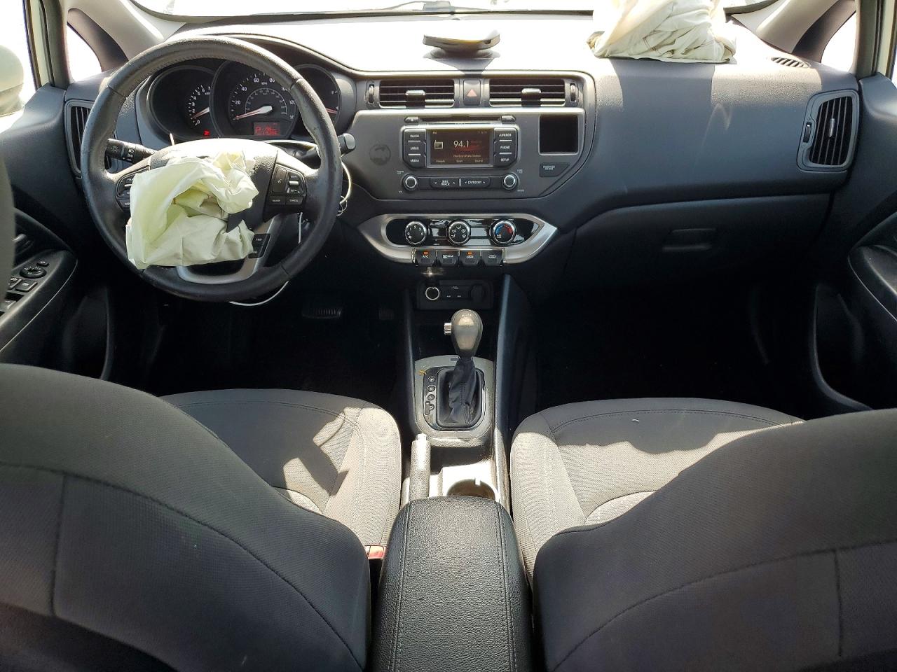 2012 Kia Rio Ex Silver vin: KNADN4A39C6090184