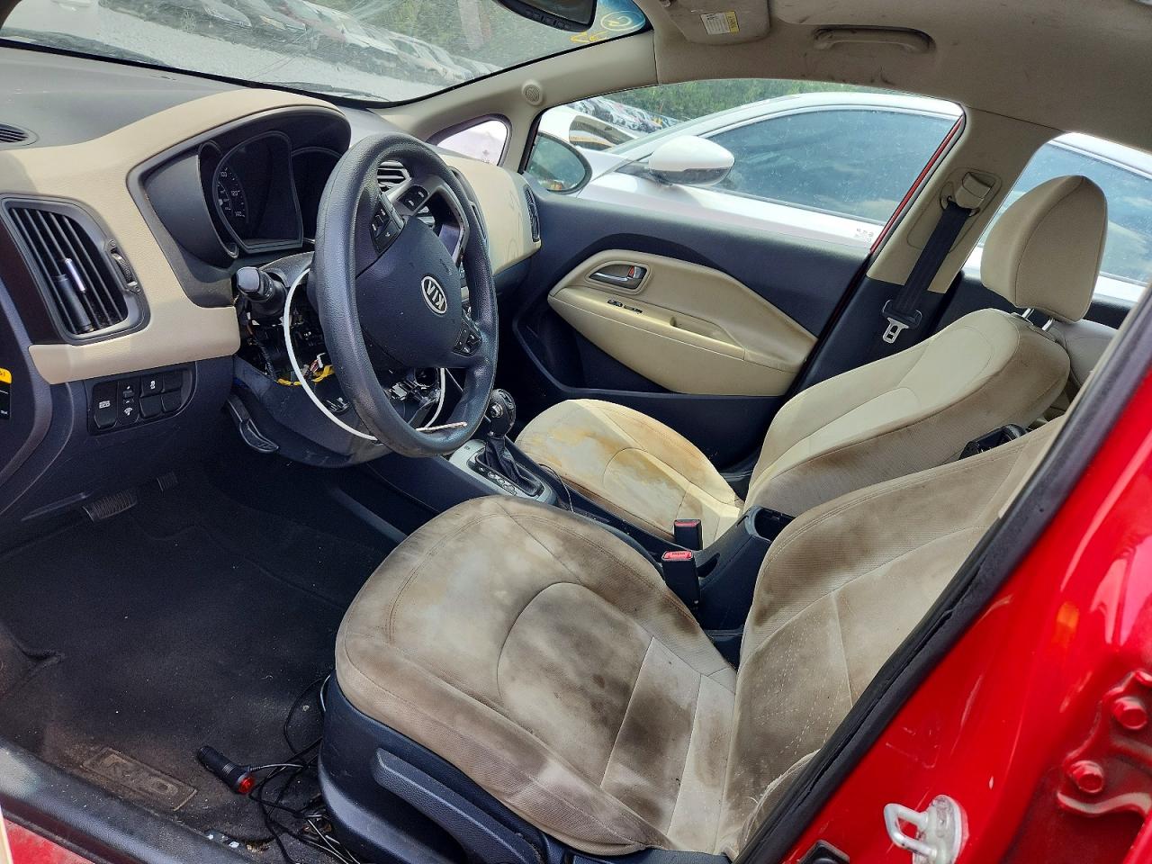 2013 Kia Rio Ex Red vin: KNADN4A39D6123086