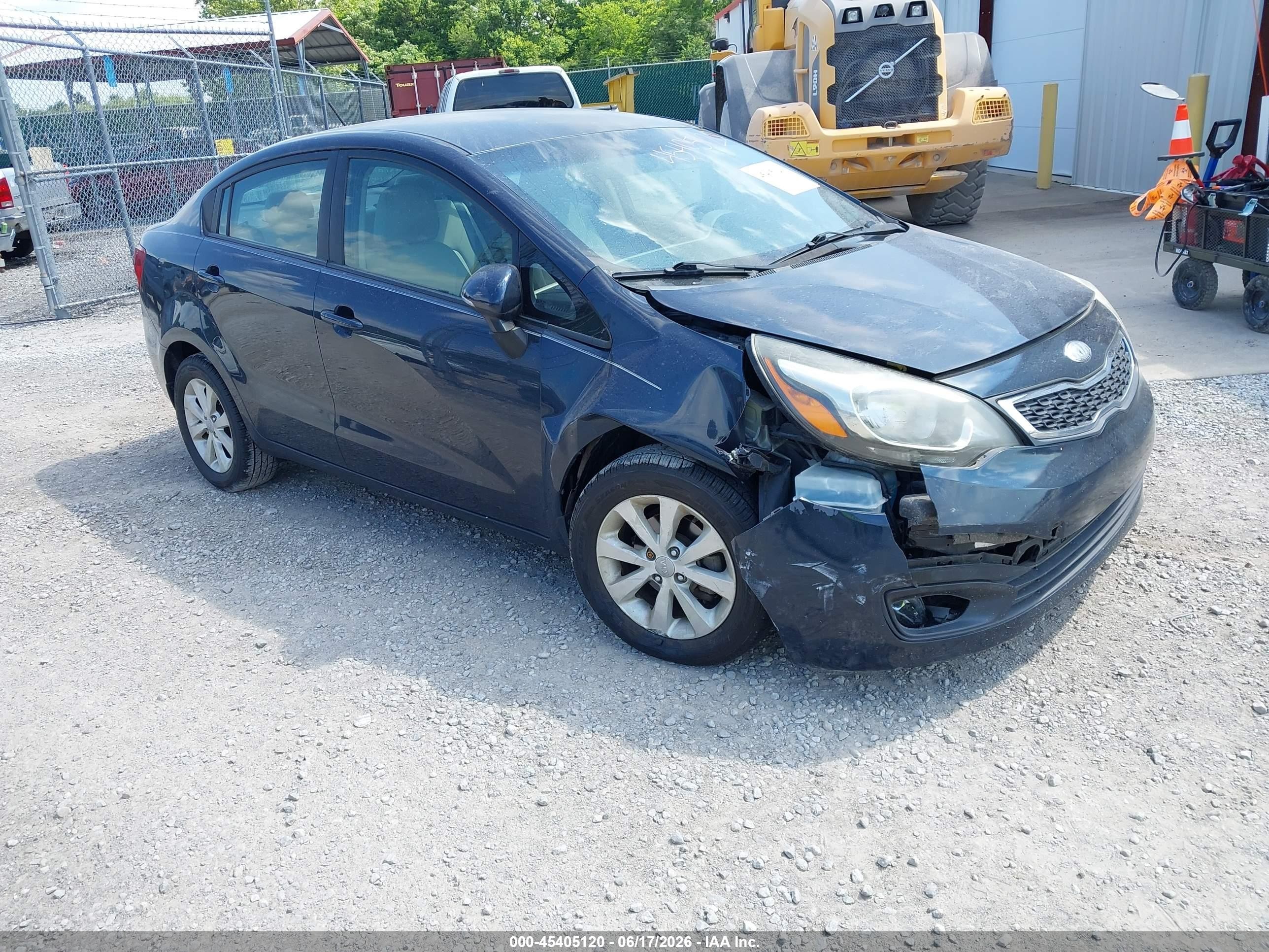 2013 Kia Rio Ex Black vin: KNADN4A39D6165824