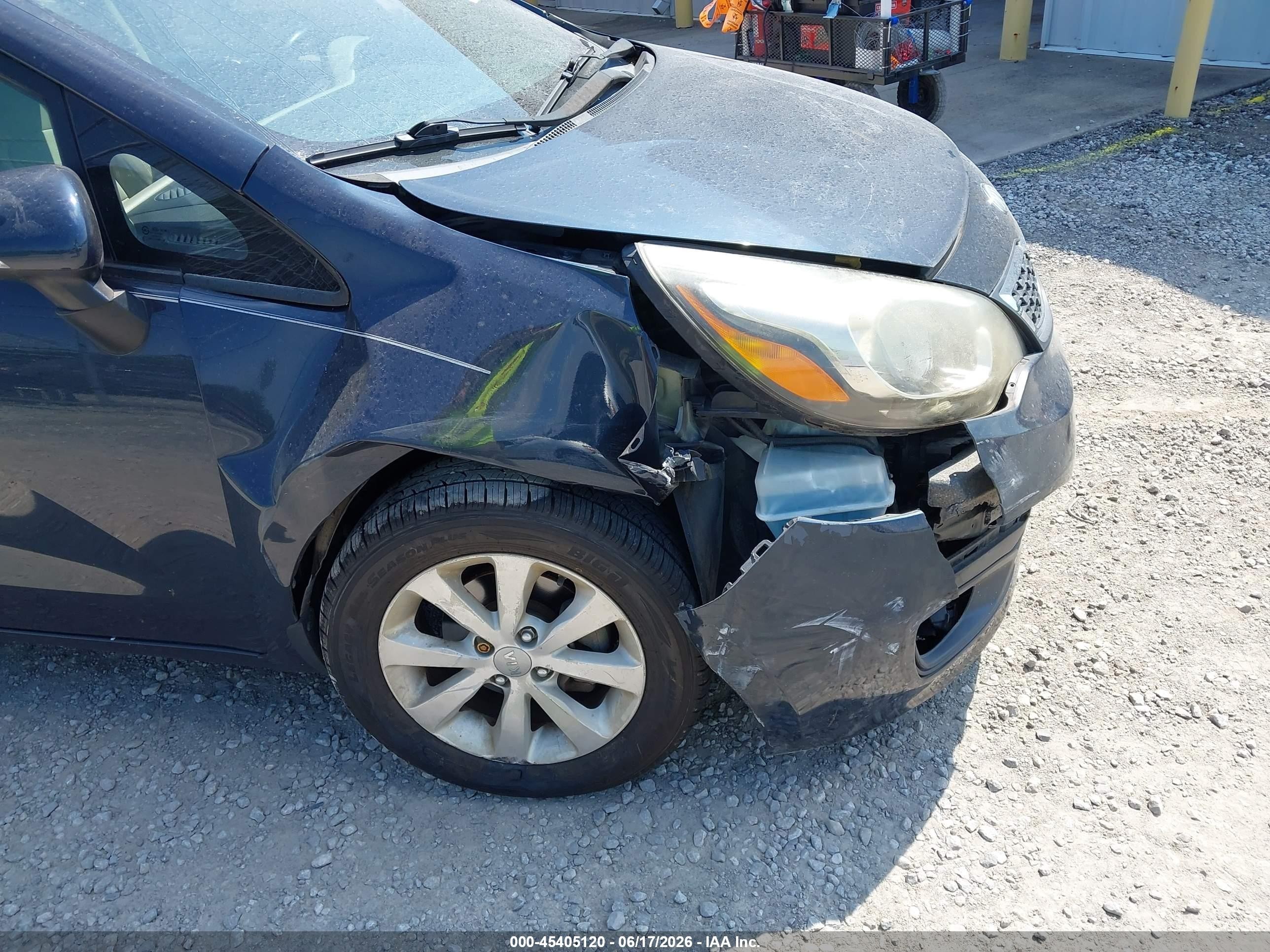 2013 Kia Rio Ex Black vin: KNADN4A39D6165824