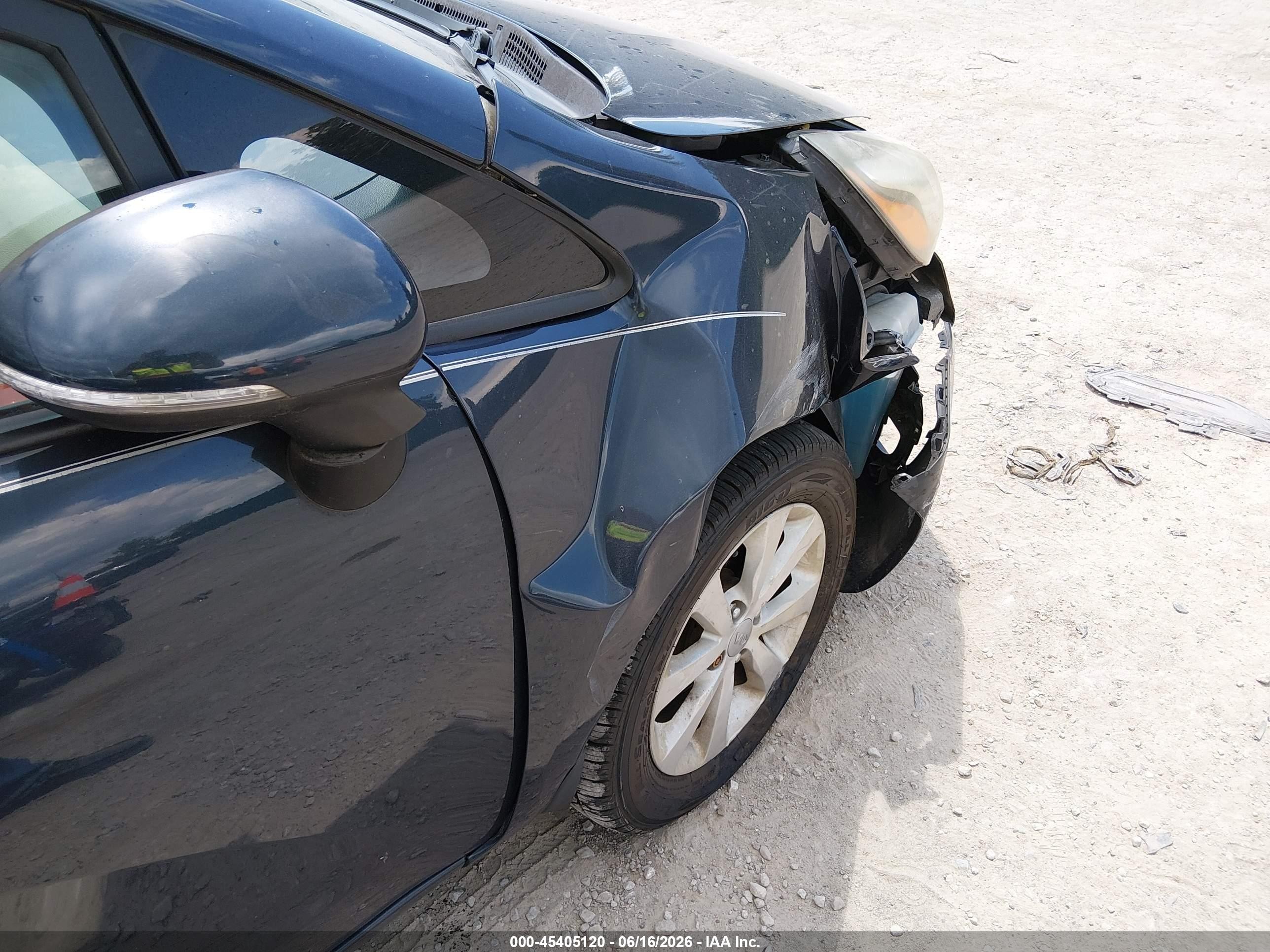 2013 Kia Rio Ex Black vin: KNADN4A39D6165824
