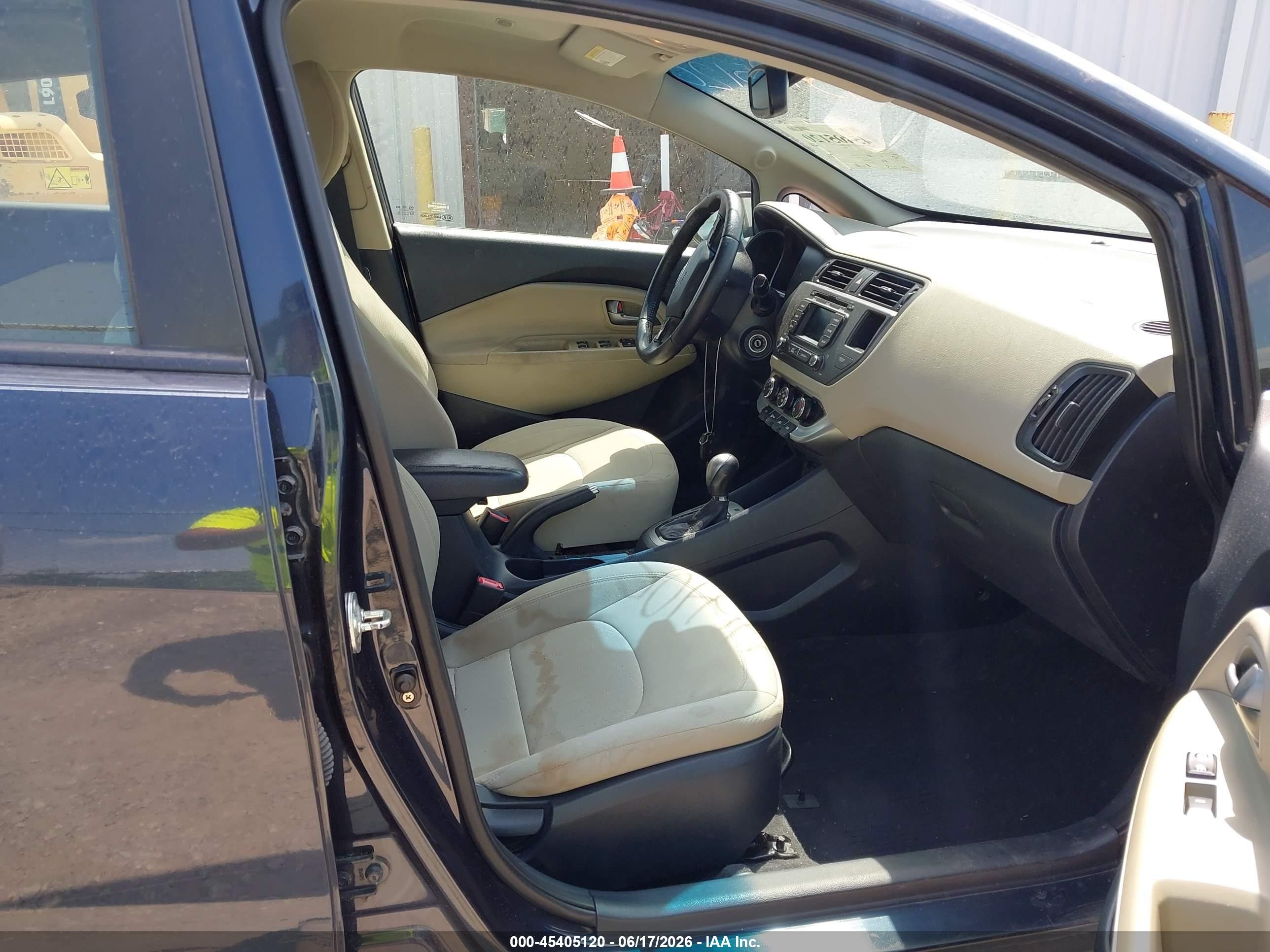 2013 Kia Rio Ex Black vin: KNADN4A39D6165824