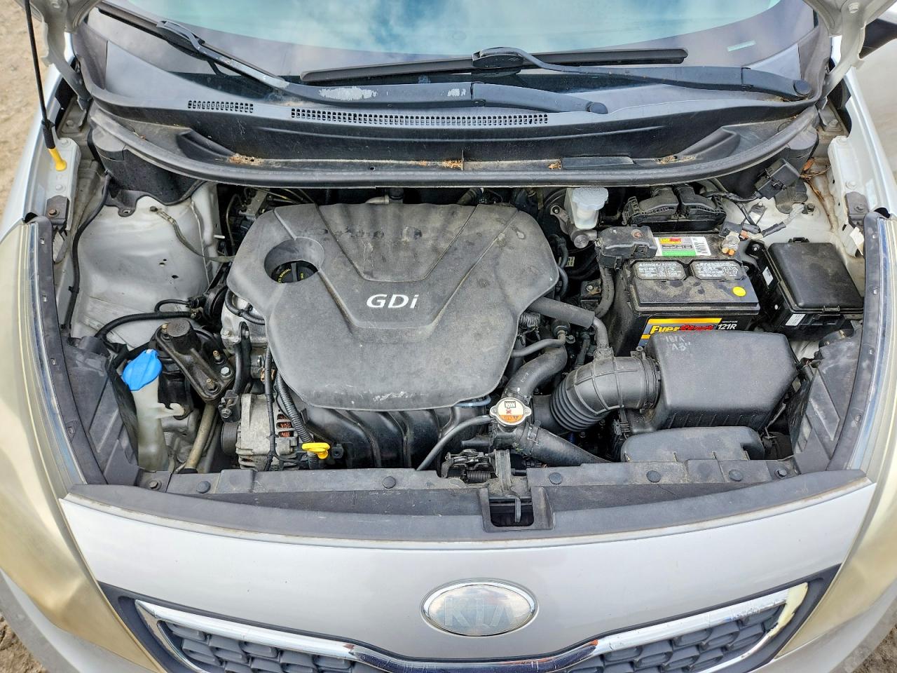 2013 Kia Rio Ex Silver vin: KNADN4A39D6226511