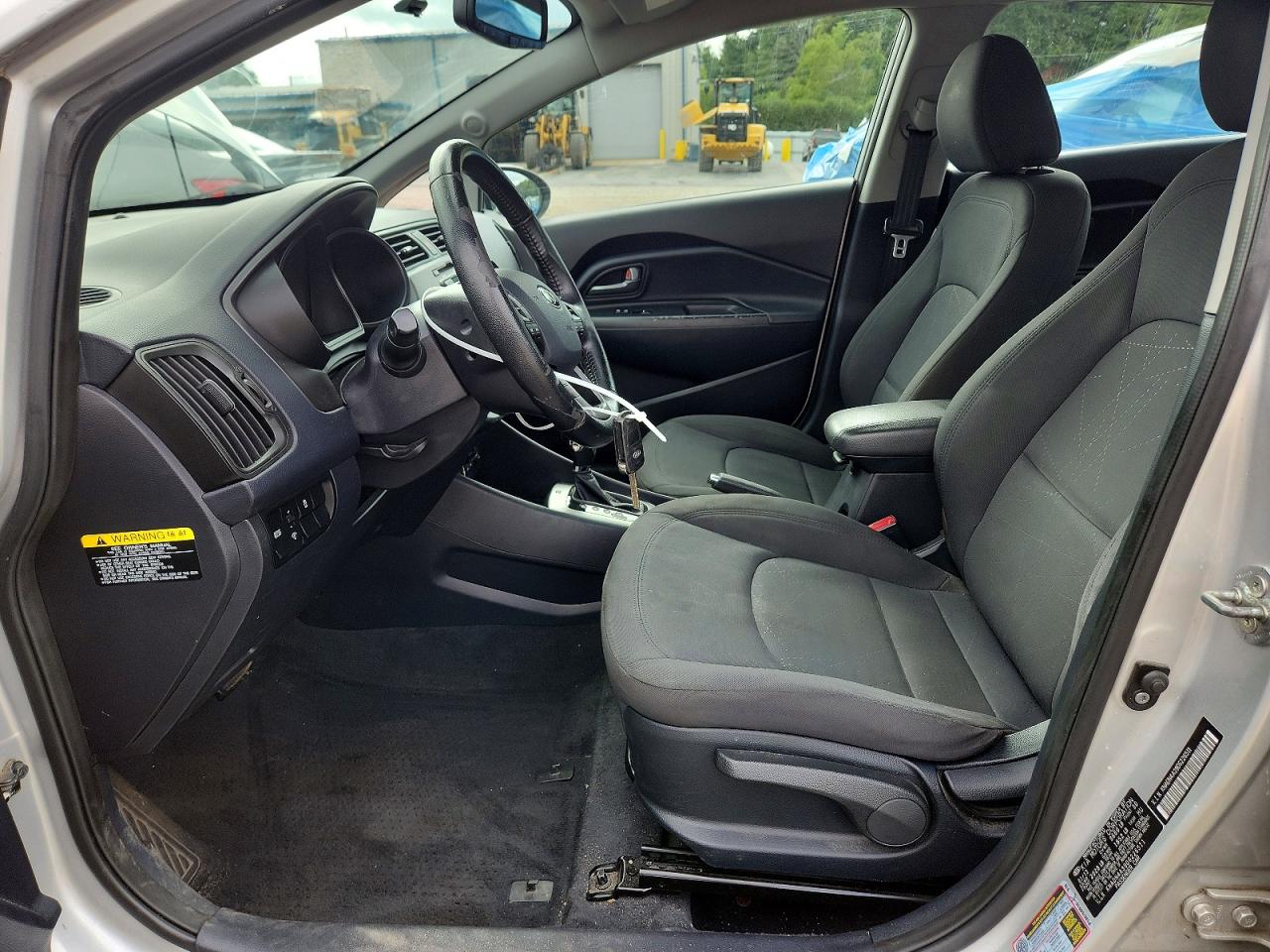 2013 Kia Rio Ex Silver vin: KNADN4A39D6226511