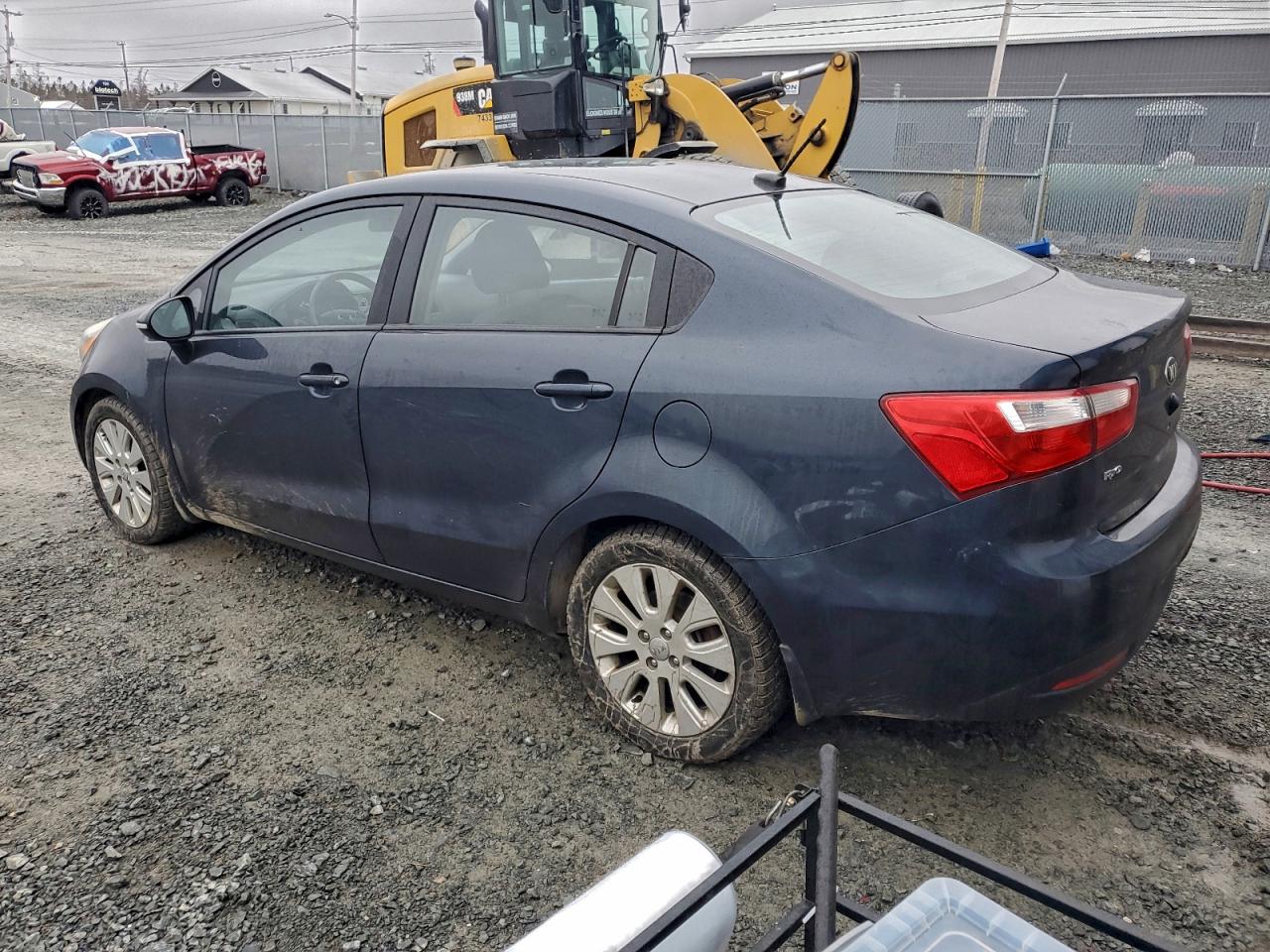 2013 Kia Rio Ex Charcoal vin: KNADN4A39D6290287