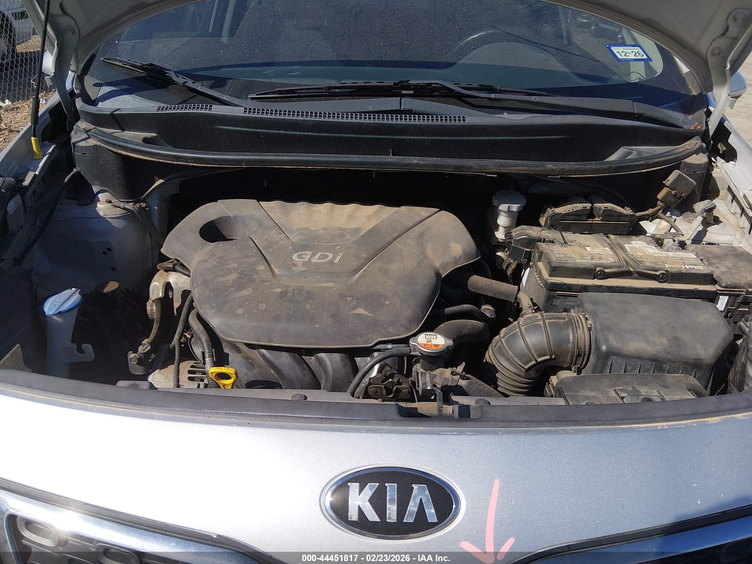 2014 Kia Rio Ex Серебряный vin: KNADN4A39E6353468