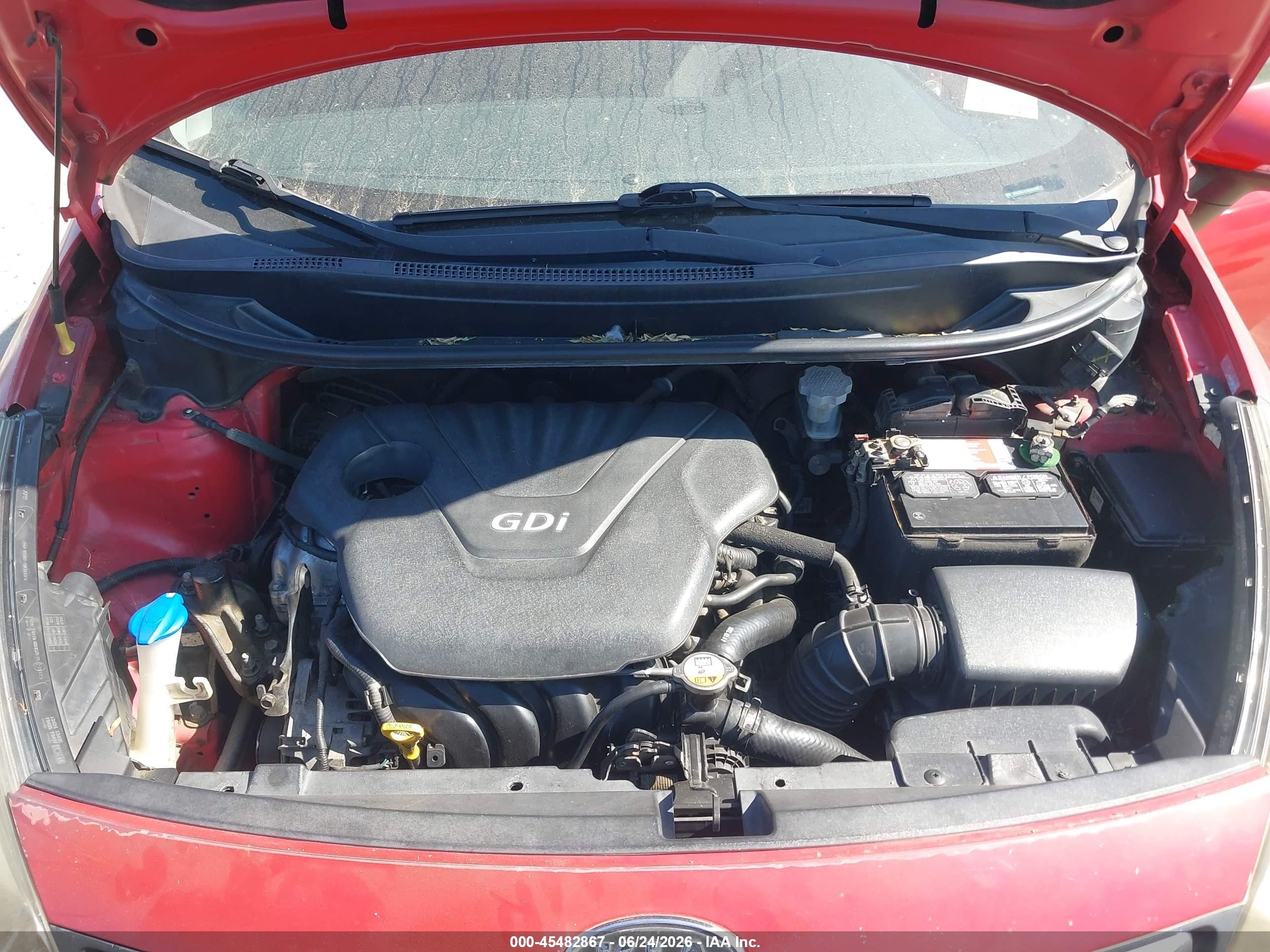2013 Kia Rio Ex Red vin: KNADN4A3XD6099672