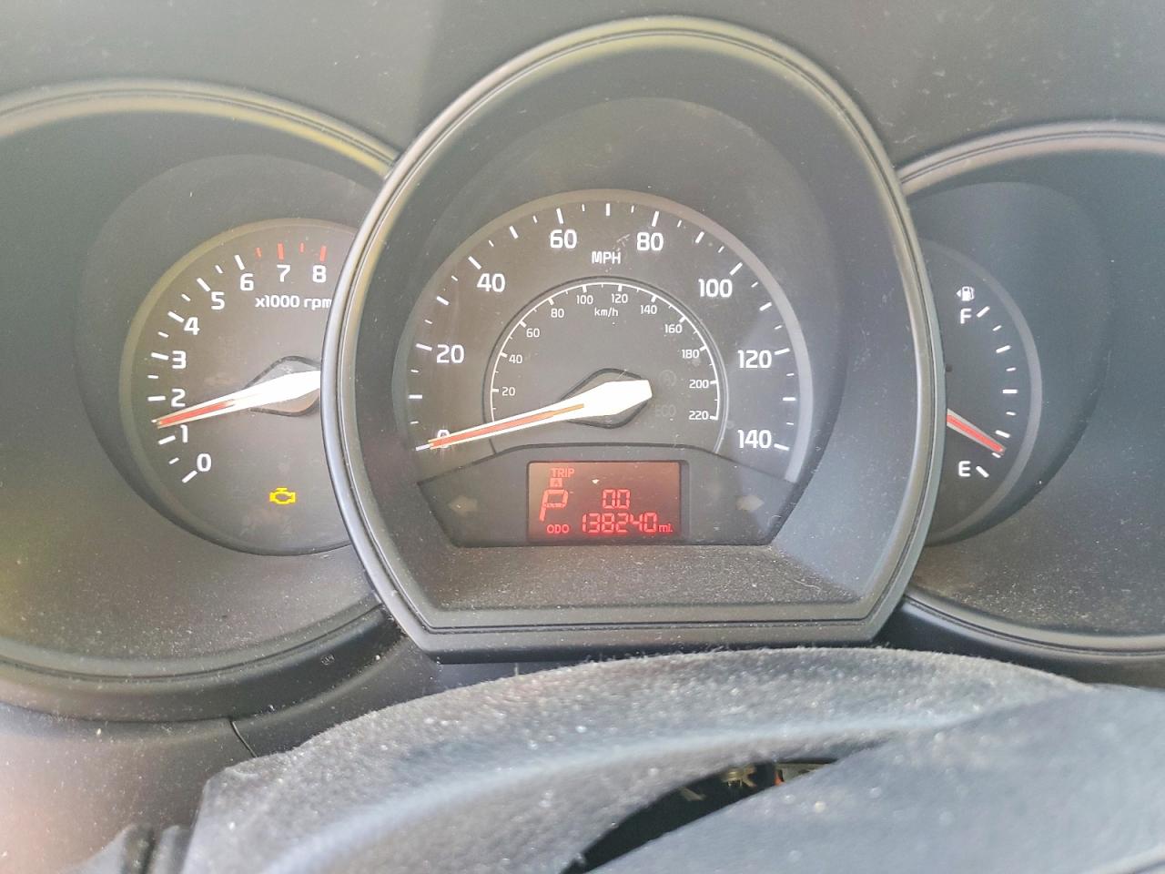 2013 Kia Rio Ex Red vin: KNADN4A3XD6141063