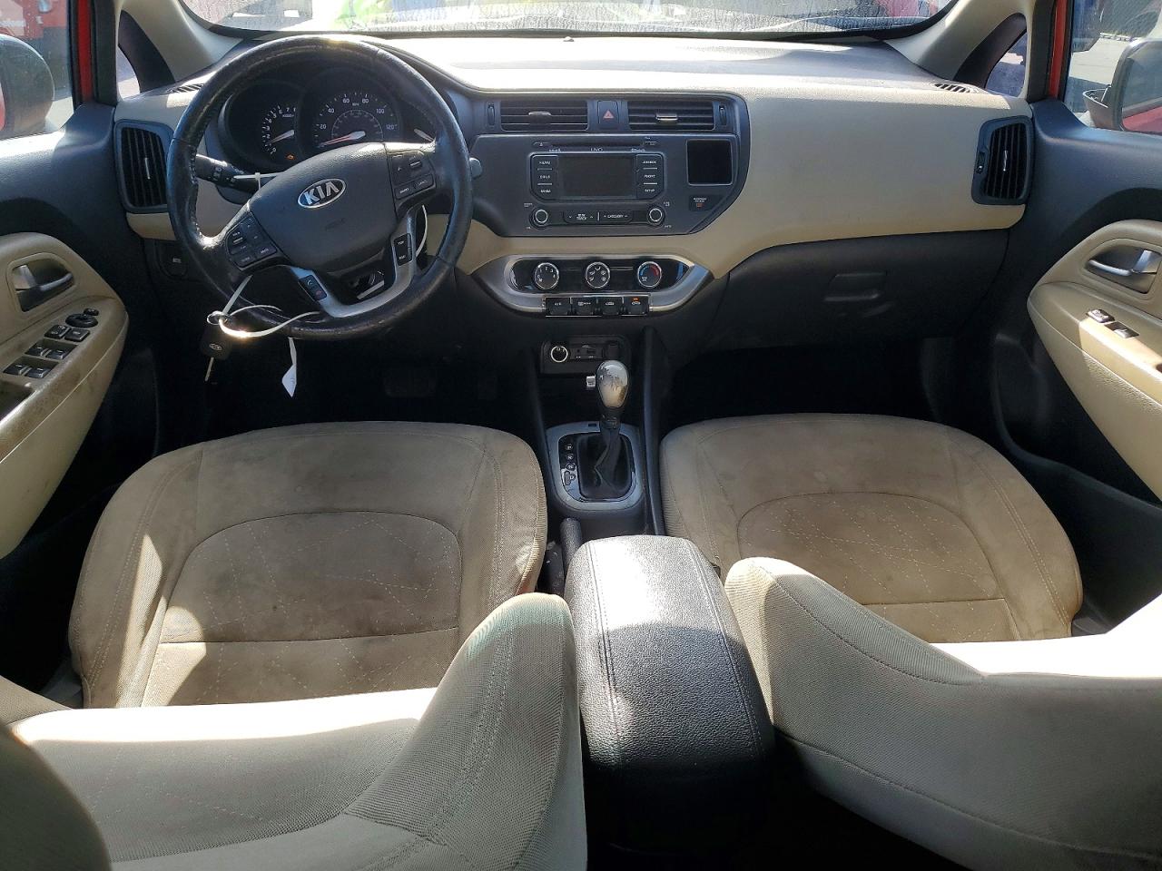 2013 Kia Rio Ex Red vin: KNADN4A3XD6141063