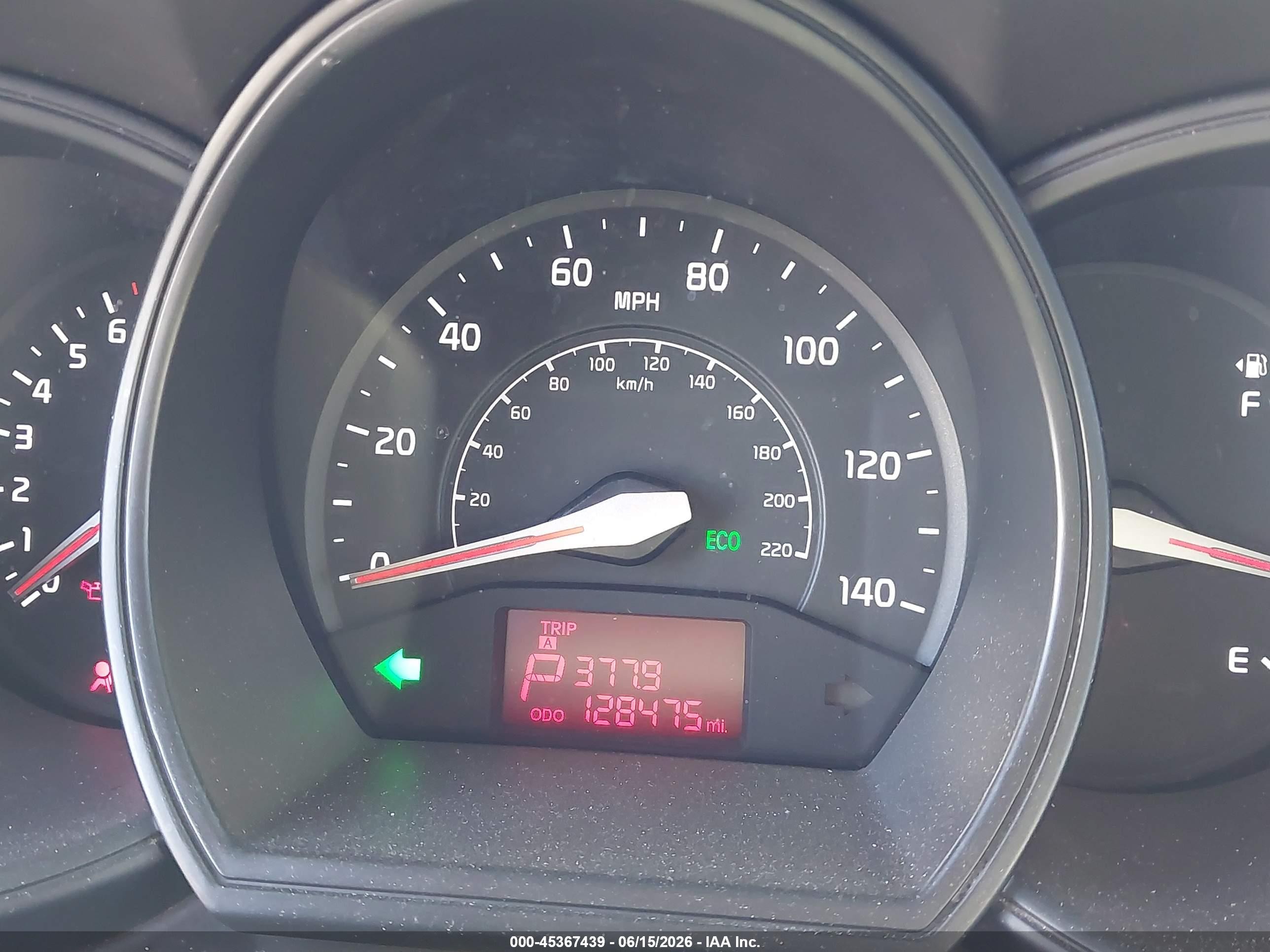 2013 Kia Rio Ex Brown vin: KNADN4A3XD6281310