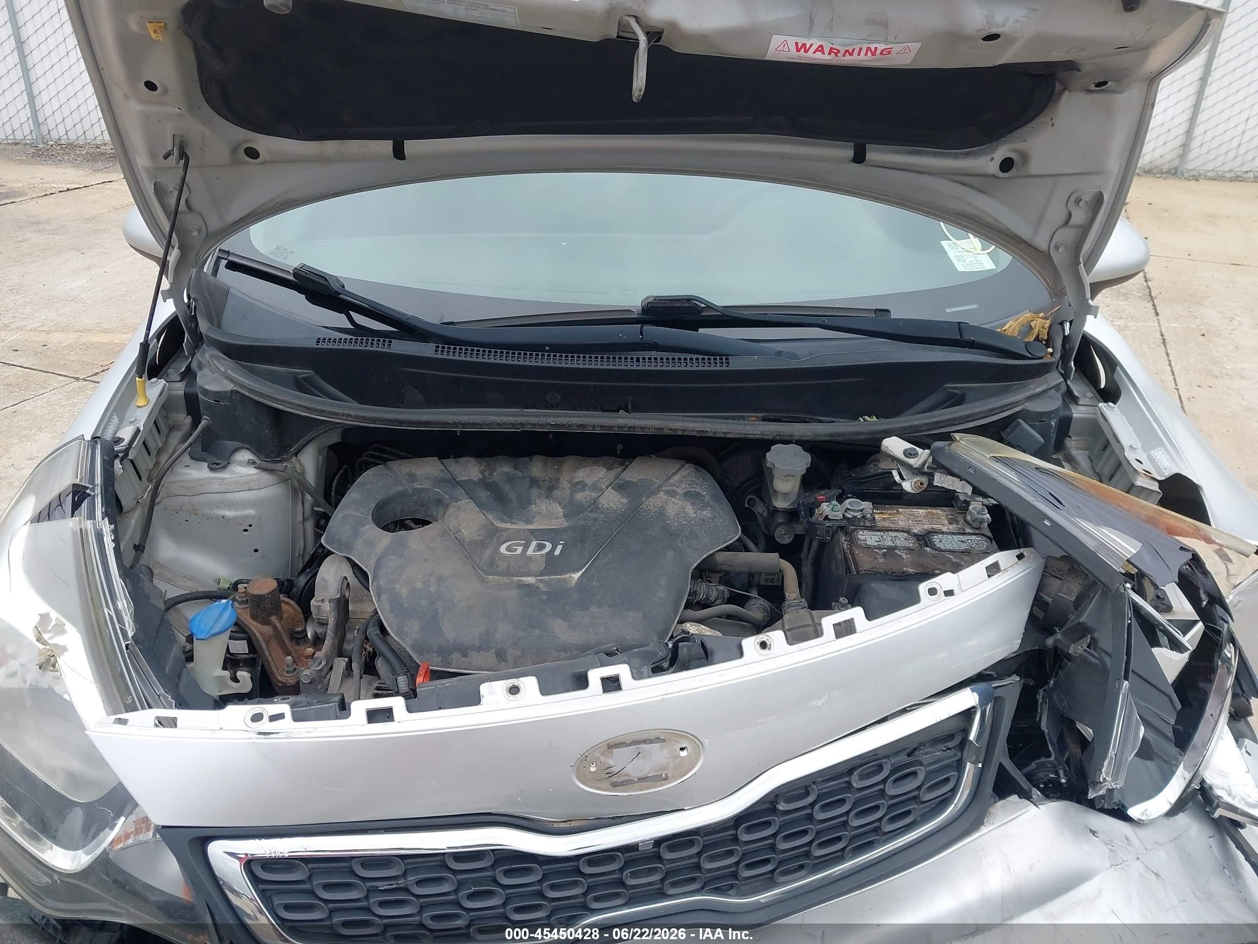 2014 Kia Rio Ex Silver vin: KNADN4A3XE6330684
