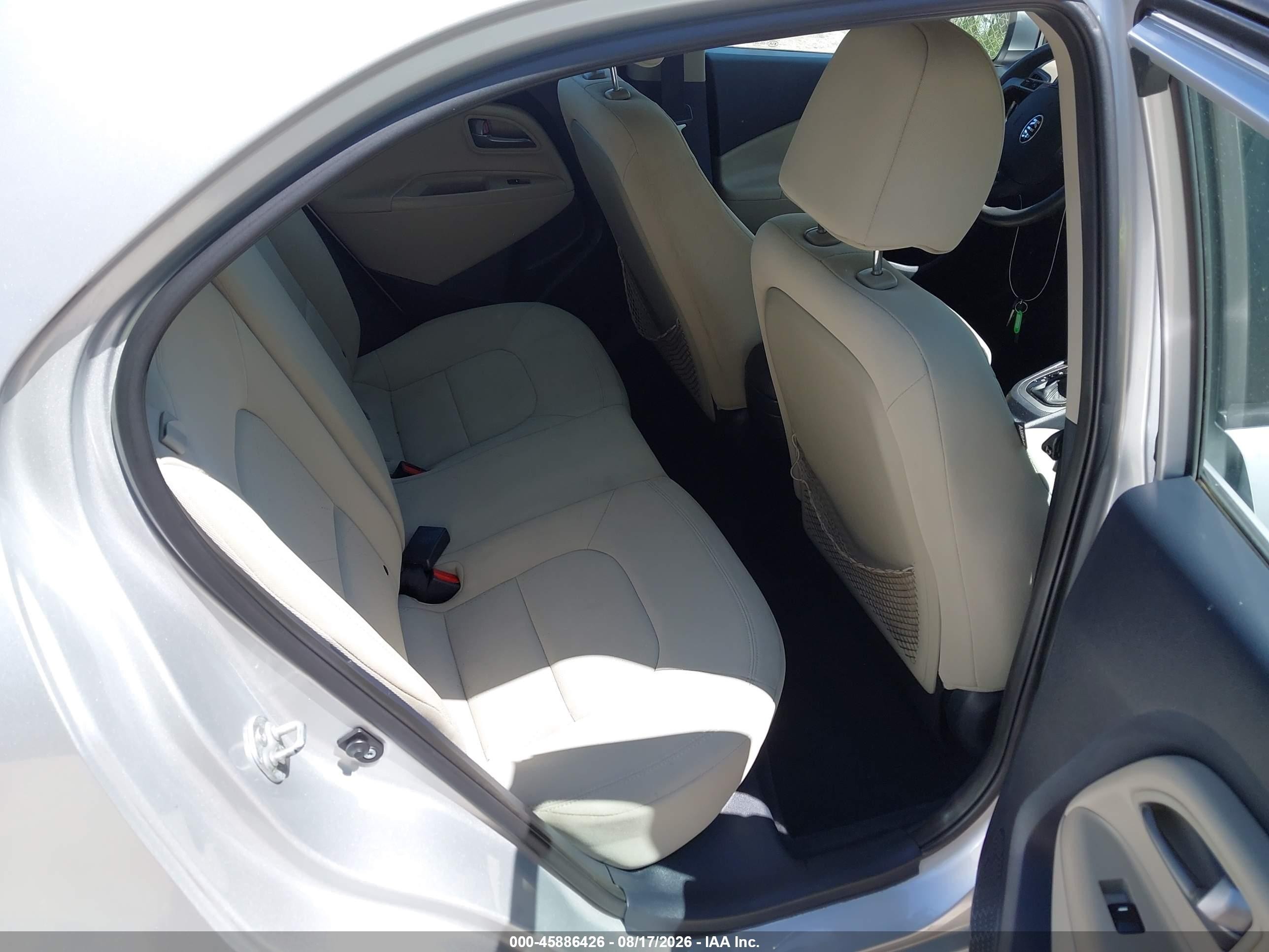 2013 Kia Rio Ex Silver vin: KNADN5A30D6239752