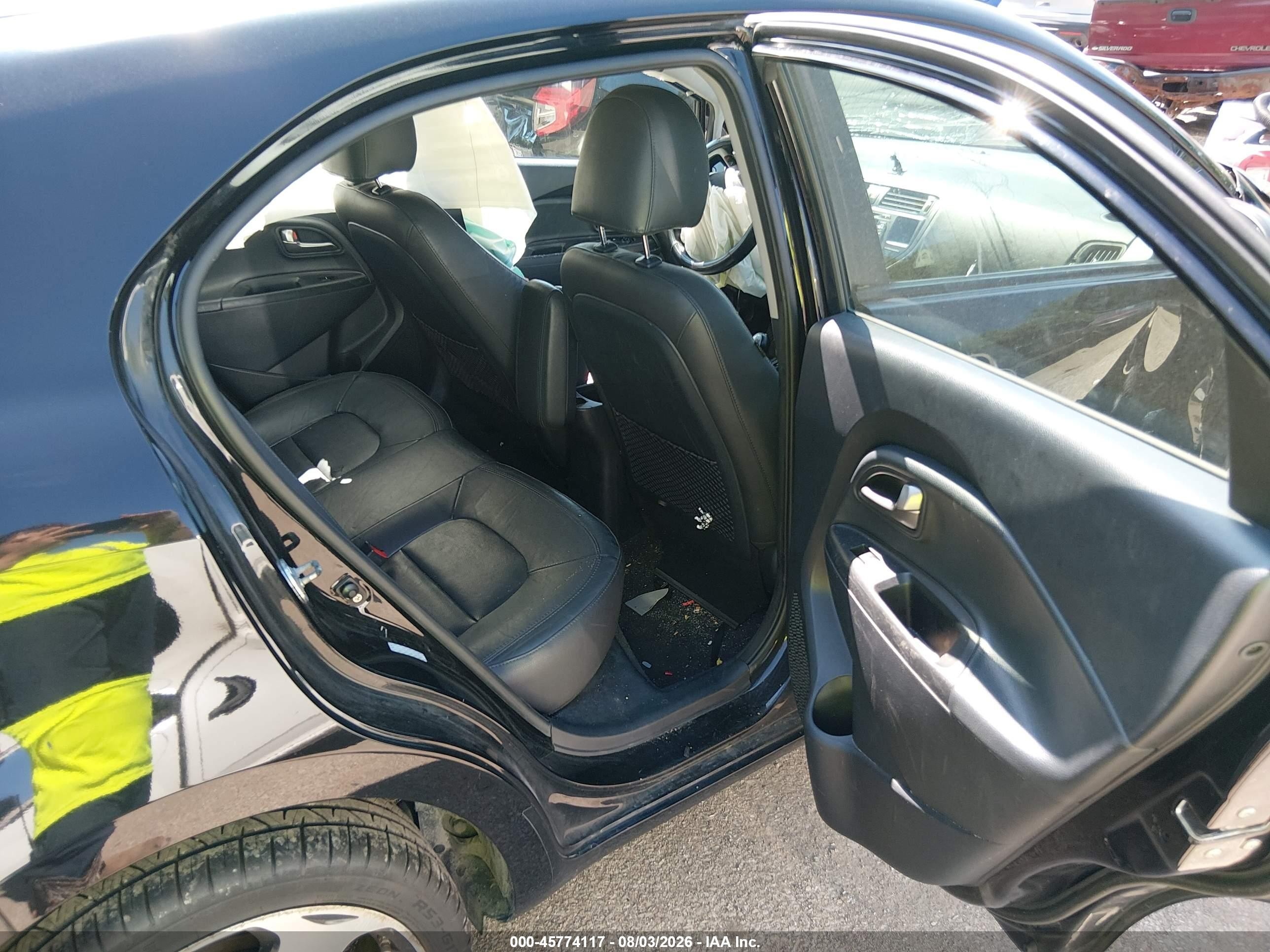 2012 Kia Rio5 Sx Black vin: KNADN5A31C6023973