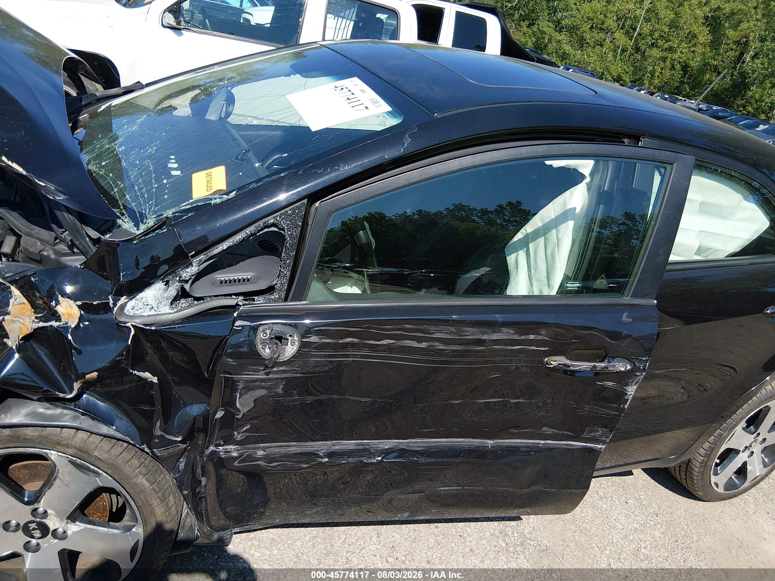 2012 Kia Rio5 Sx Black vin: KNADN5A31C6023973