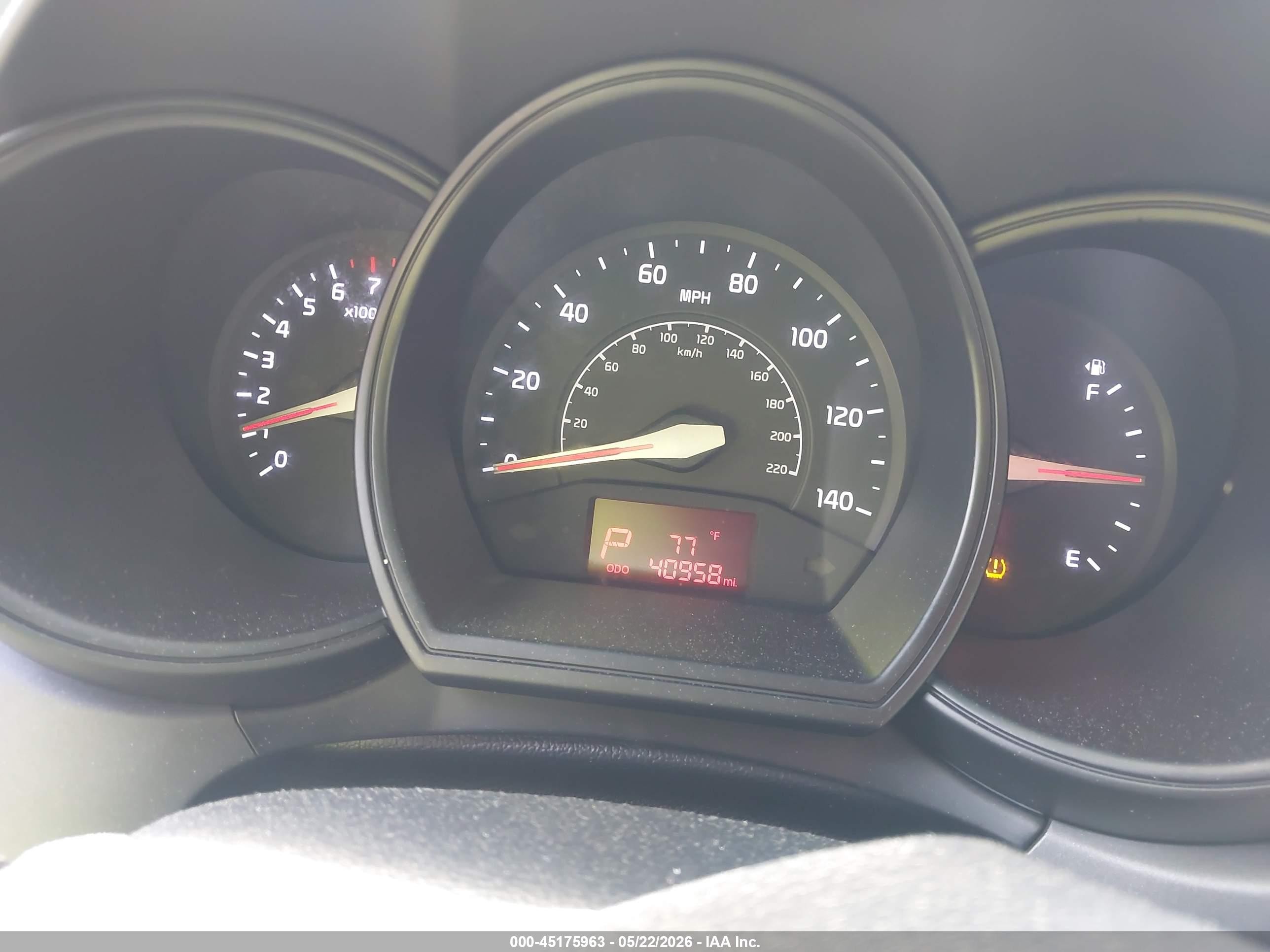 2013 Kia Rio Ex Gray vin: KNADN5A32D6187590