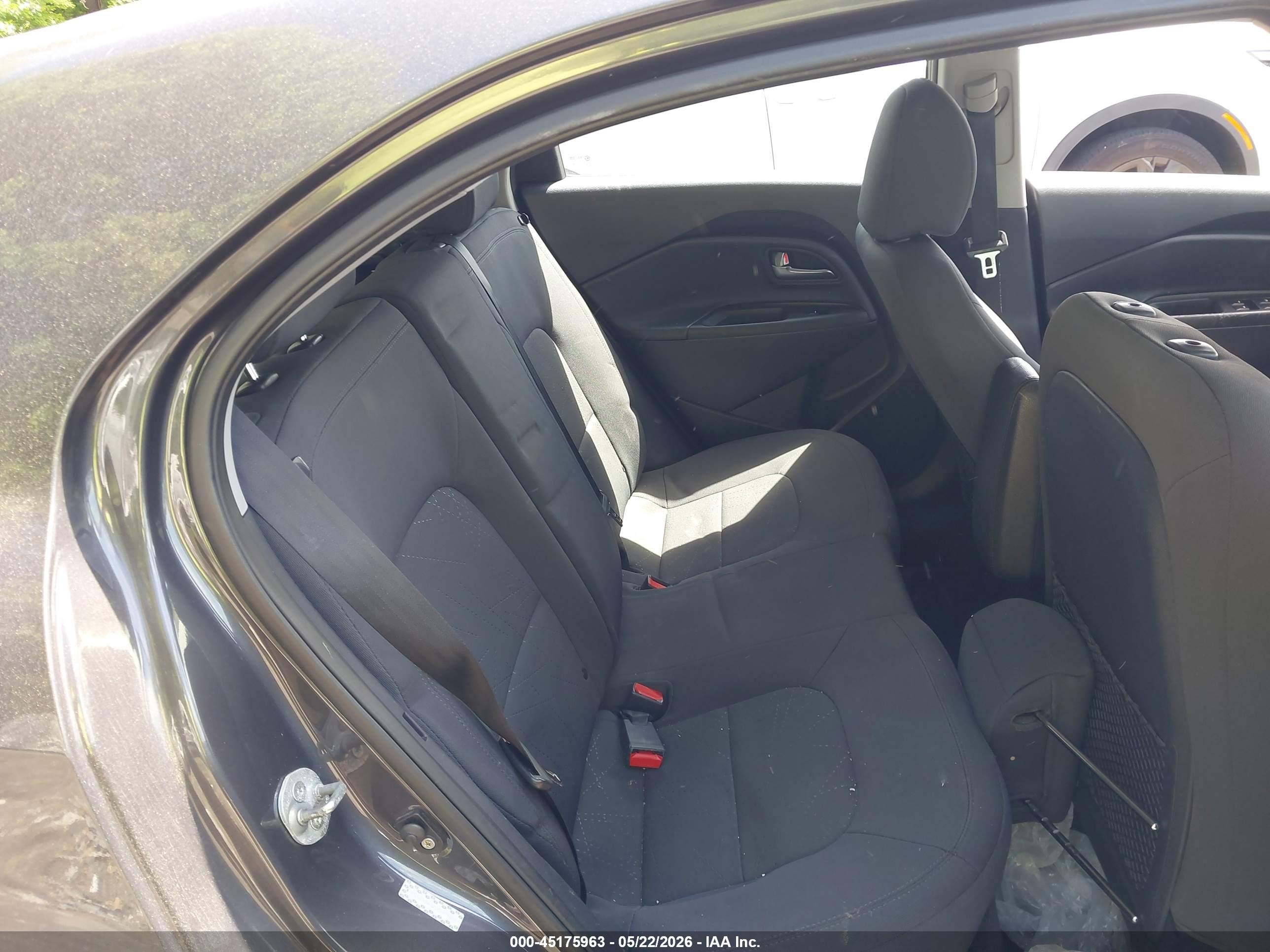 2013 Kia Rio Ex Gray vin: KNADN5A32D6187590