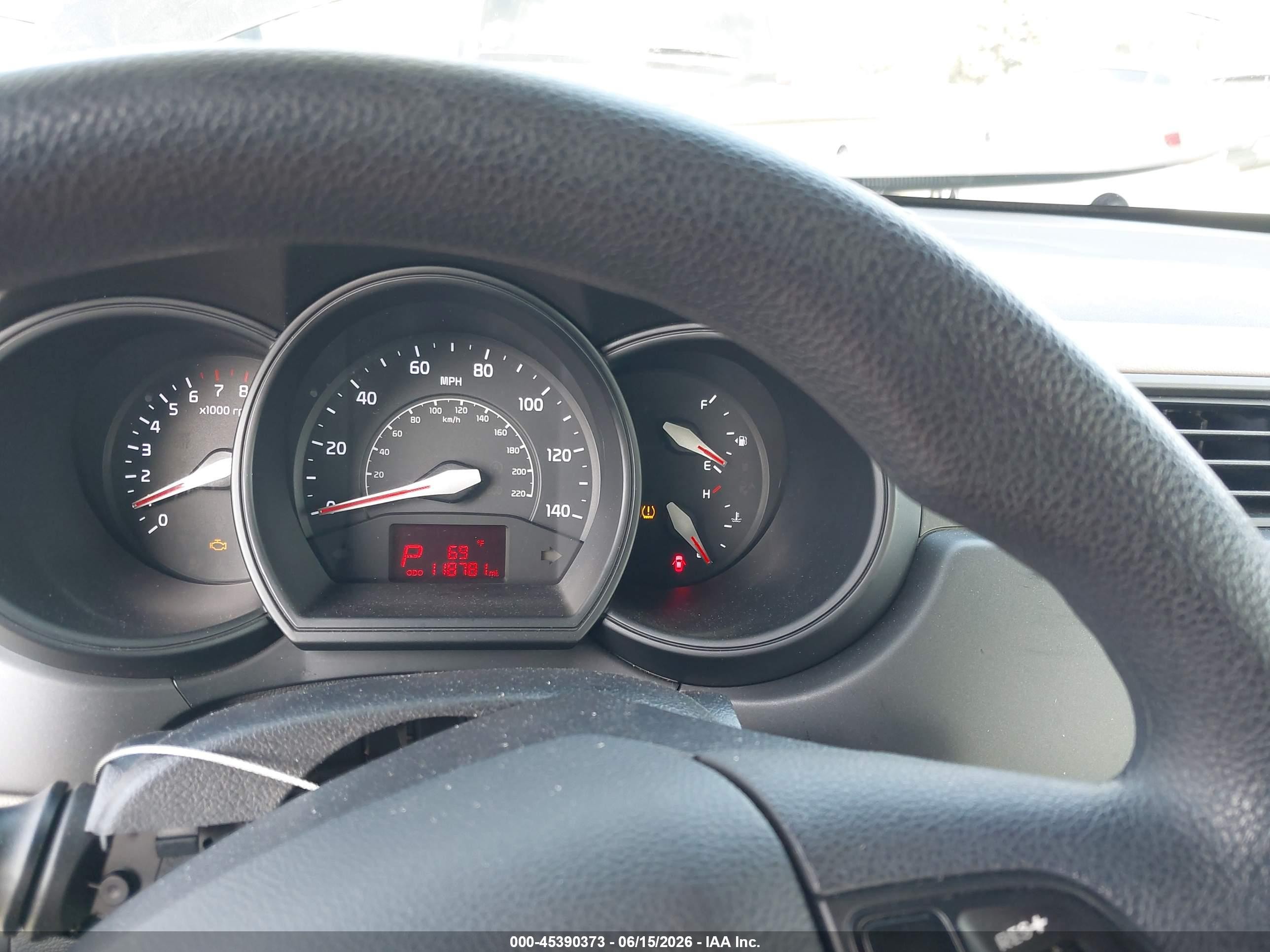 2014 Kia Rio Ex Black vin: KNADN5A32E6360381
