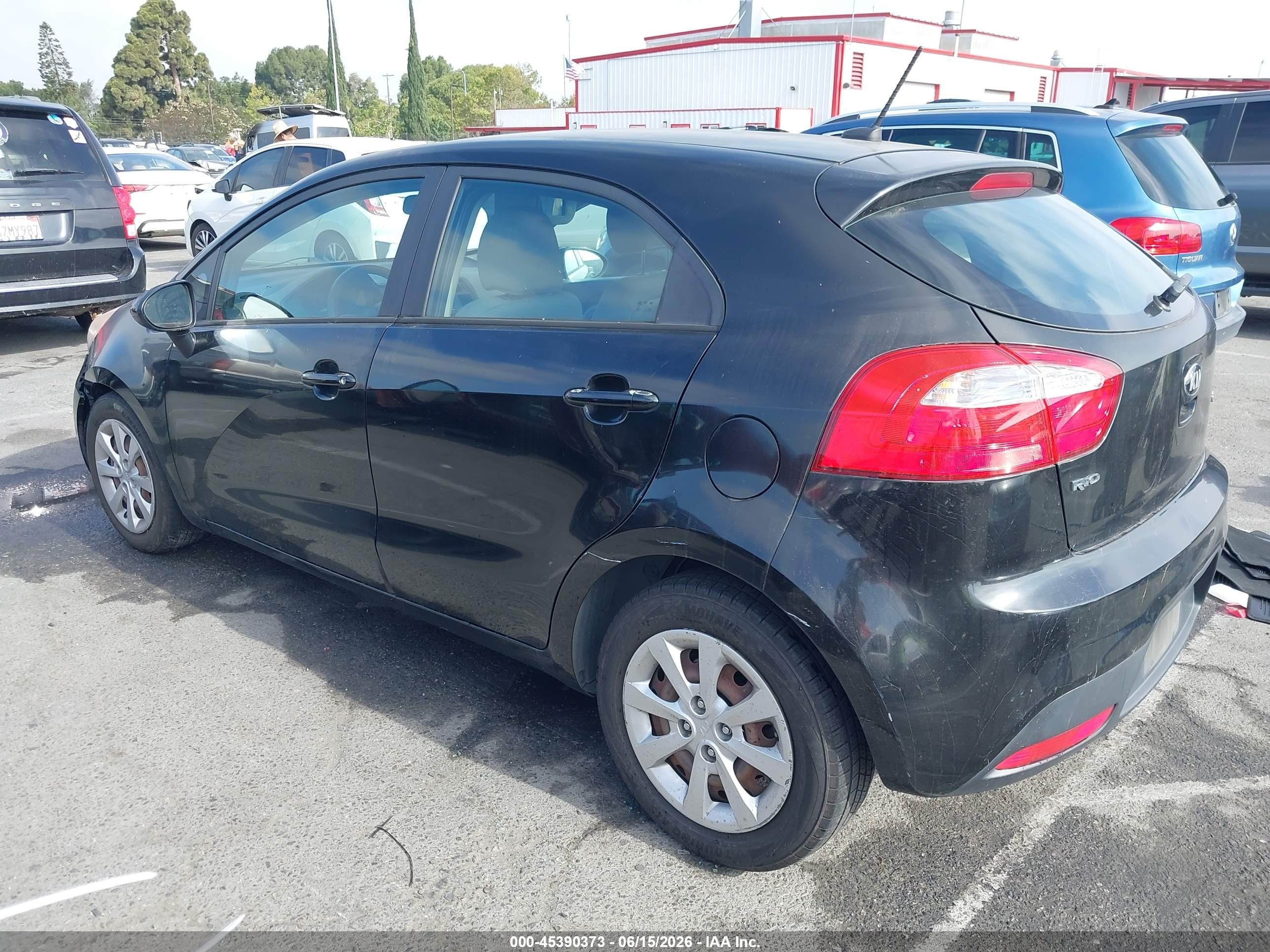 2014 Kia Rio Ex Black vin: KNADN5A32E6360381