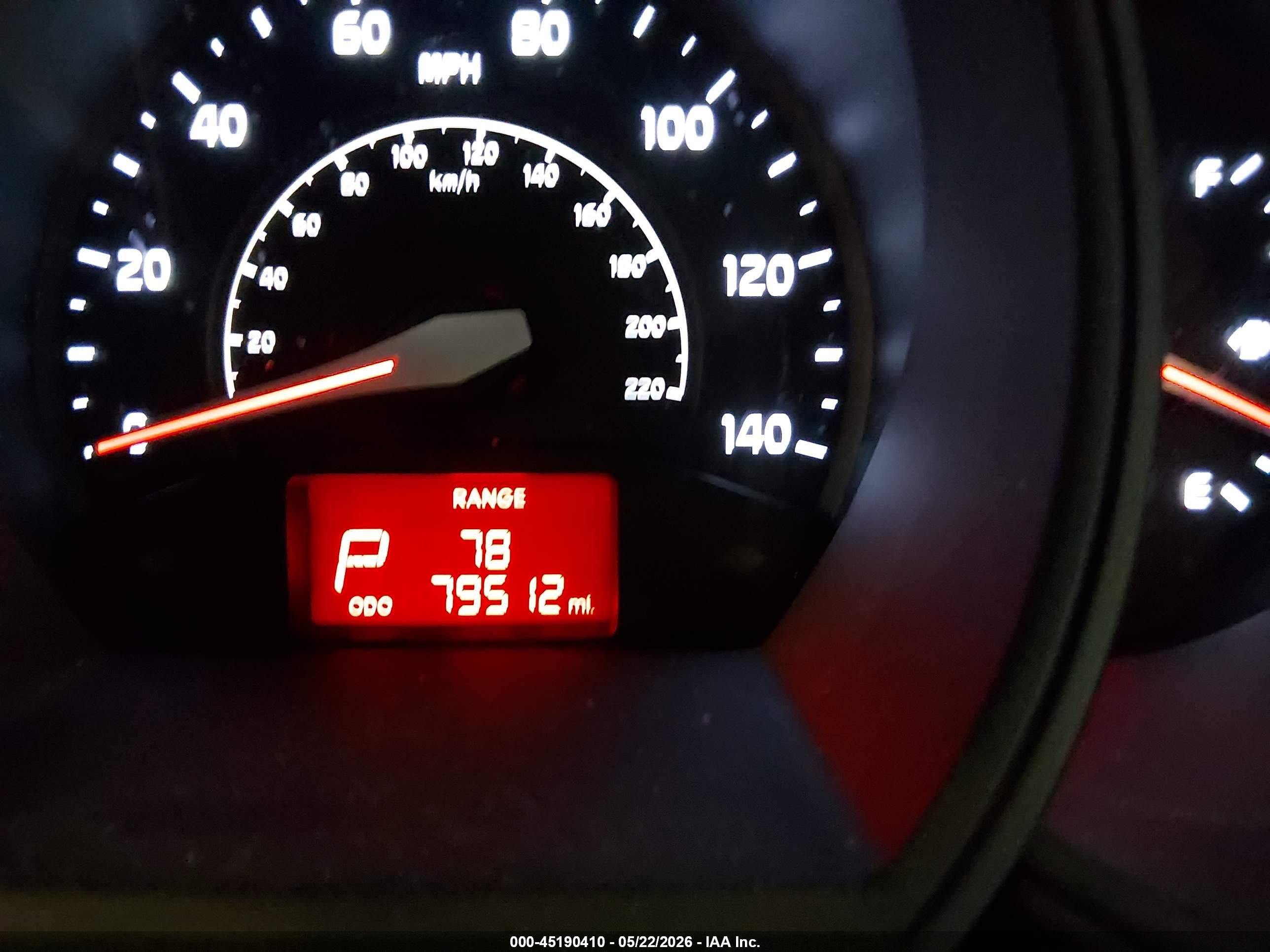 2013 Kia Rio Ex Blue vin: KNADN5A33D6096991