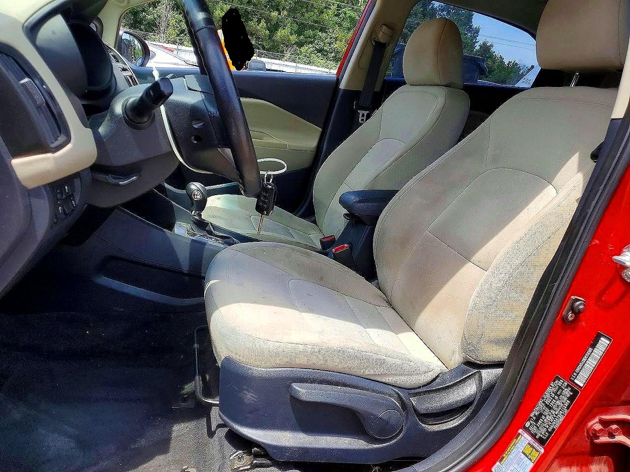 2013 Kia Rio 5-door Ex Burgundy vin: KNADN5A33D6132386