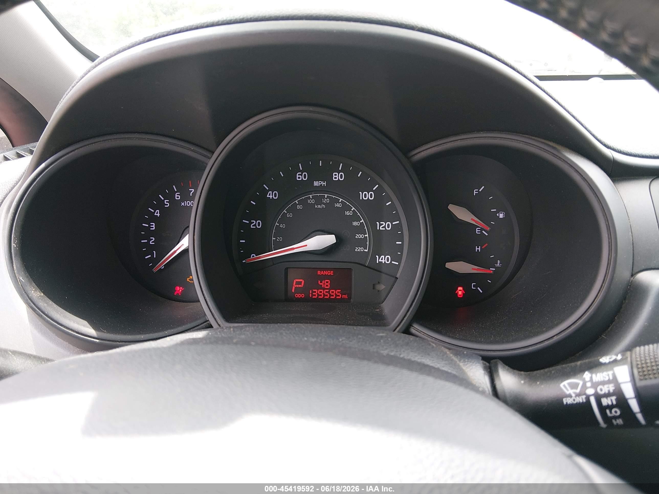 2015 Kia Rio Ex Красный vin: KNADN5A33F6441181