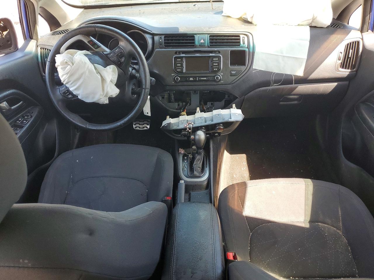 2012 Kia Rio 5-door Sx Blue vin: KNADN5A34C6016905