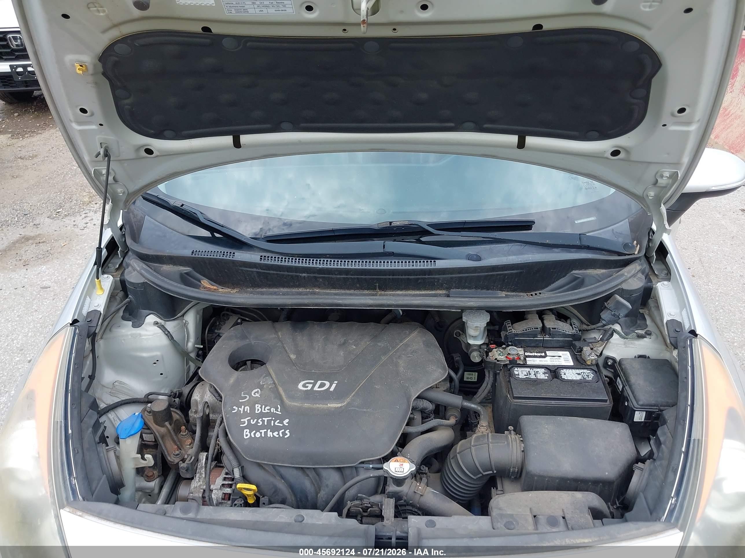 2012 Kia Rio5 Sx Silver vin: KNADN5A34C6038192