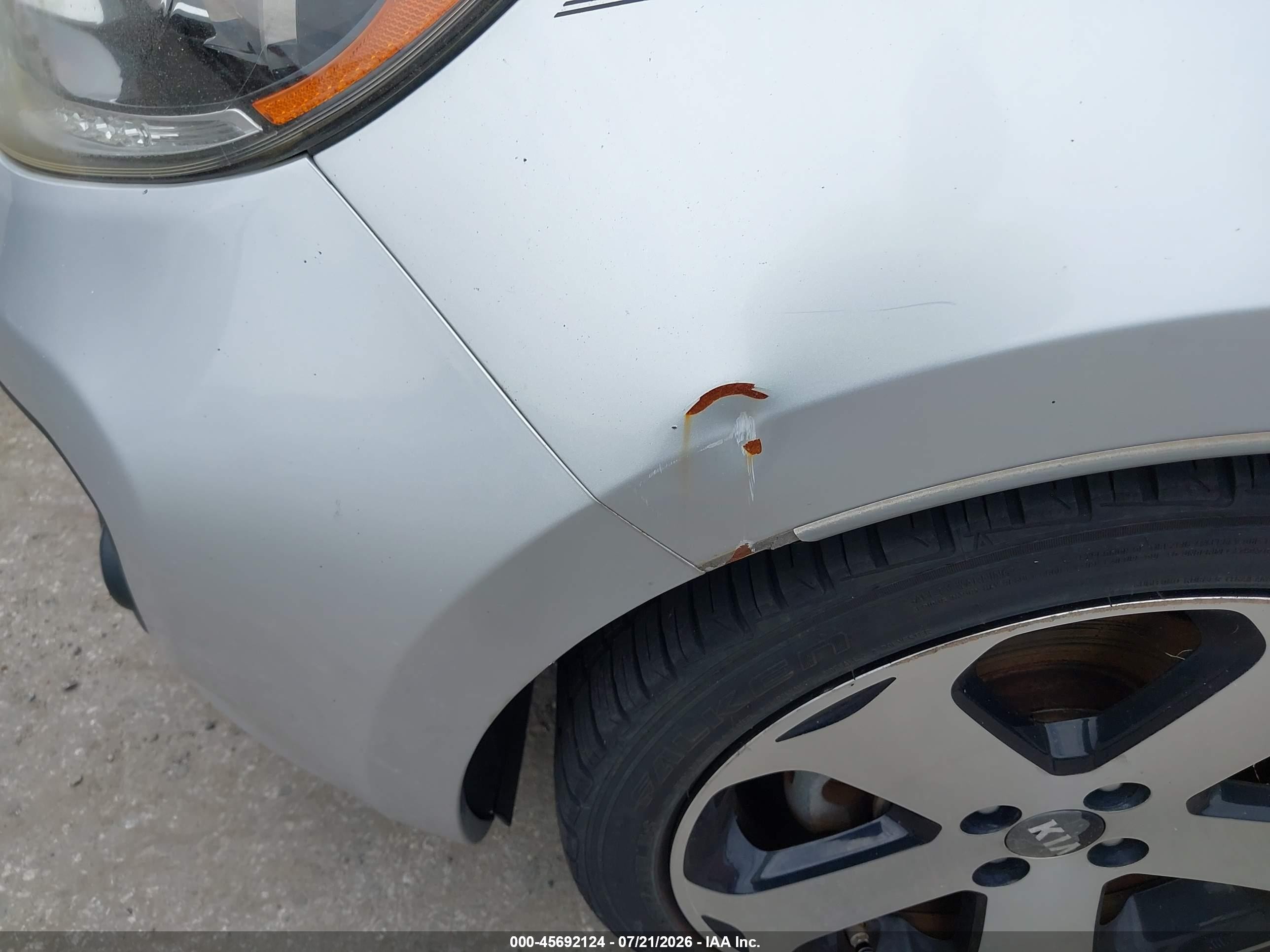 2012 Kia Rio5 Sx Silver vin: KNADN5A34C6038192