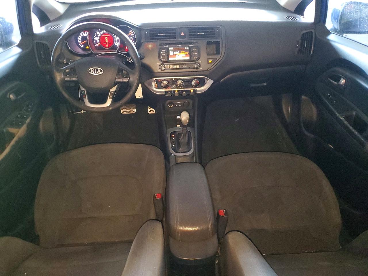 2012 Kia Rio 5-door Sx Blue vin: KNADN5A34C6094147