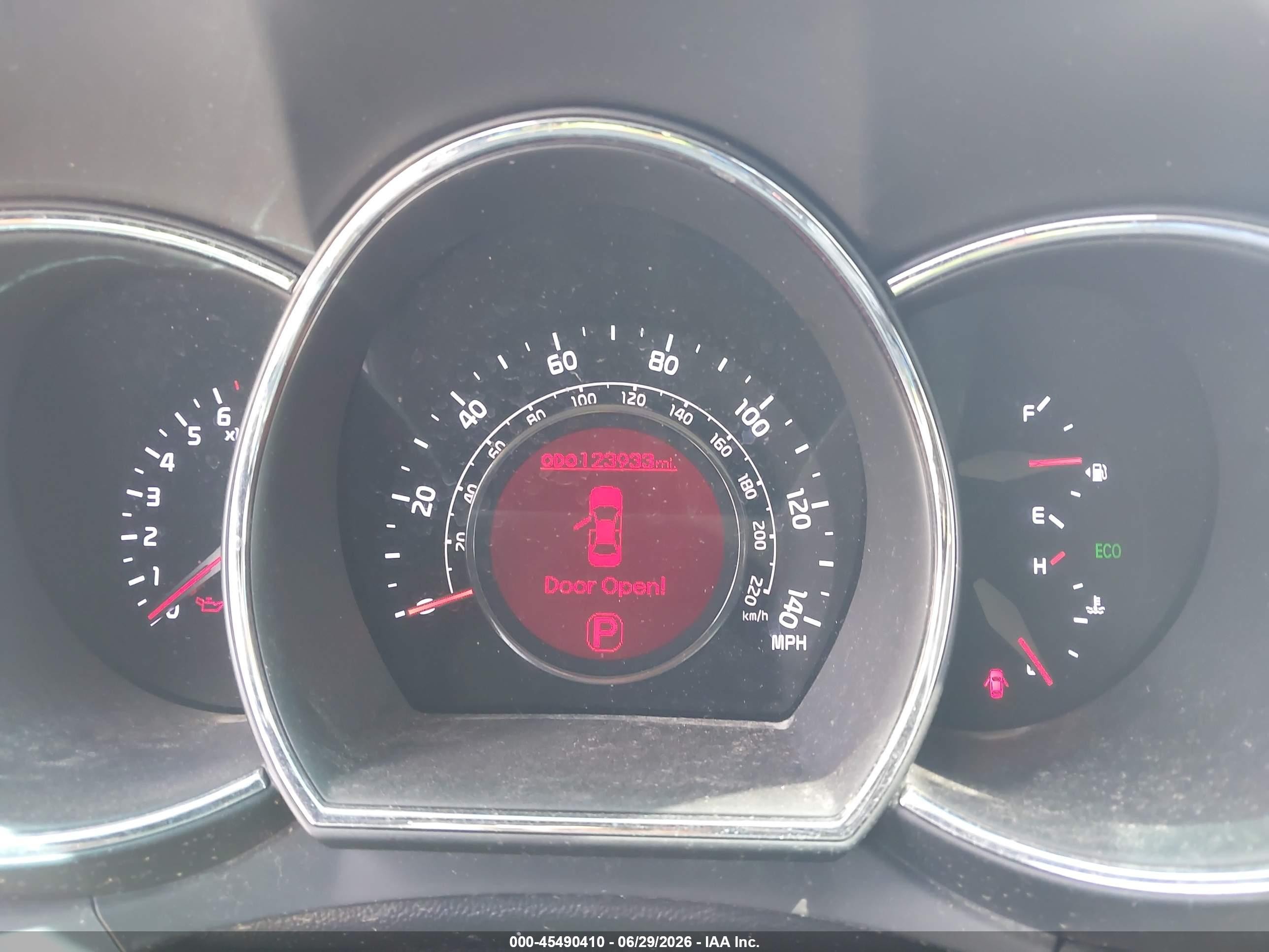 2014 Kia Rio Sx White vin: KNADN5A34E6327706