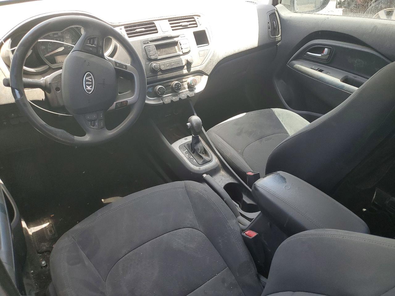 2013 Kia Rio 5-door Ex Gray vin: KNADN5A35D6103813