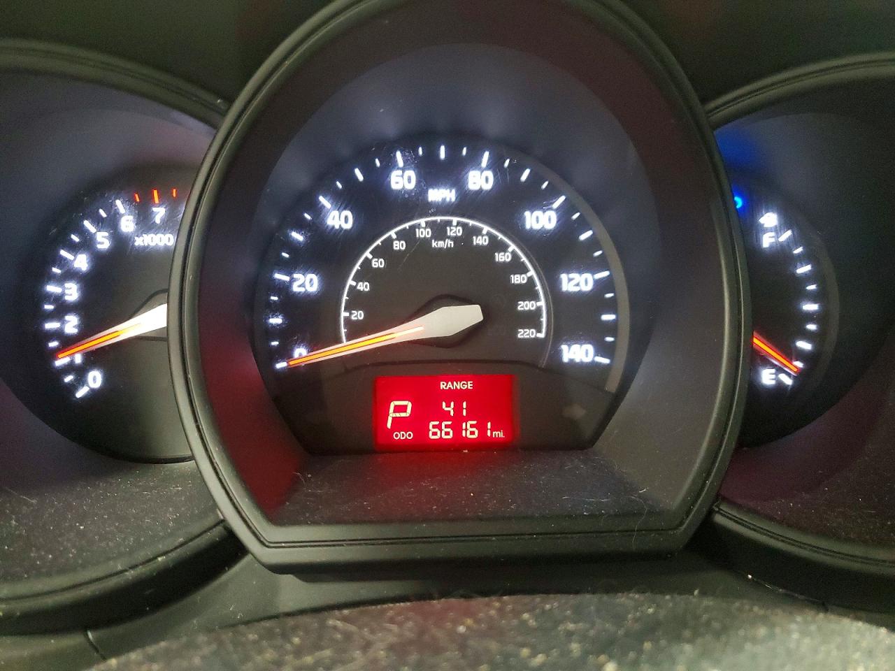 2013 Kia Rio 5-door Ex Blue vin: KNADN5A35D6126041