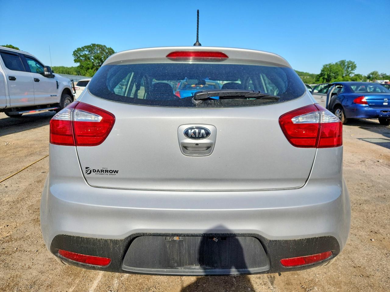 2015 Kia Rio 5-door Ex Silver vin: KNADN5A35F6435477