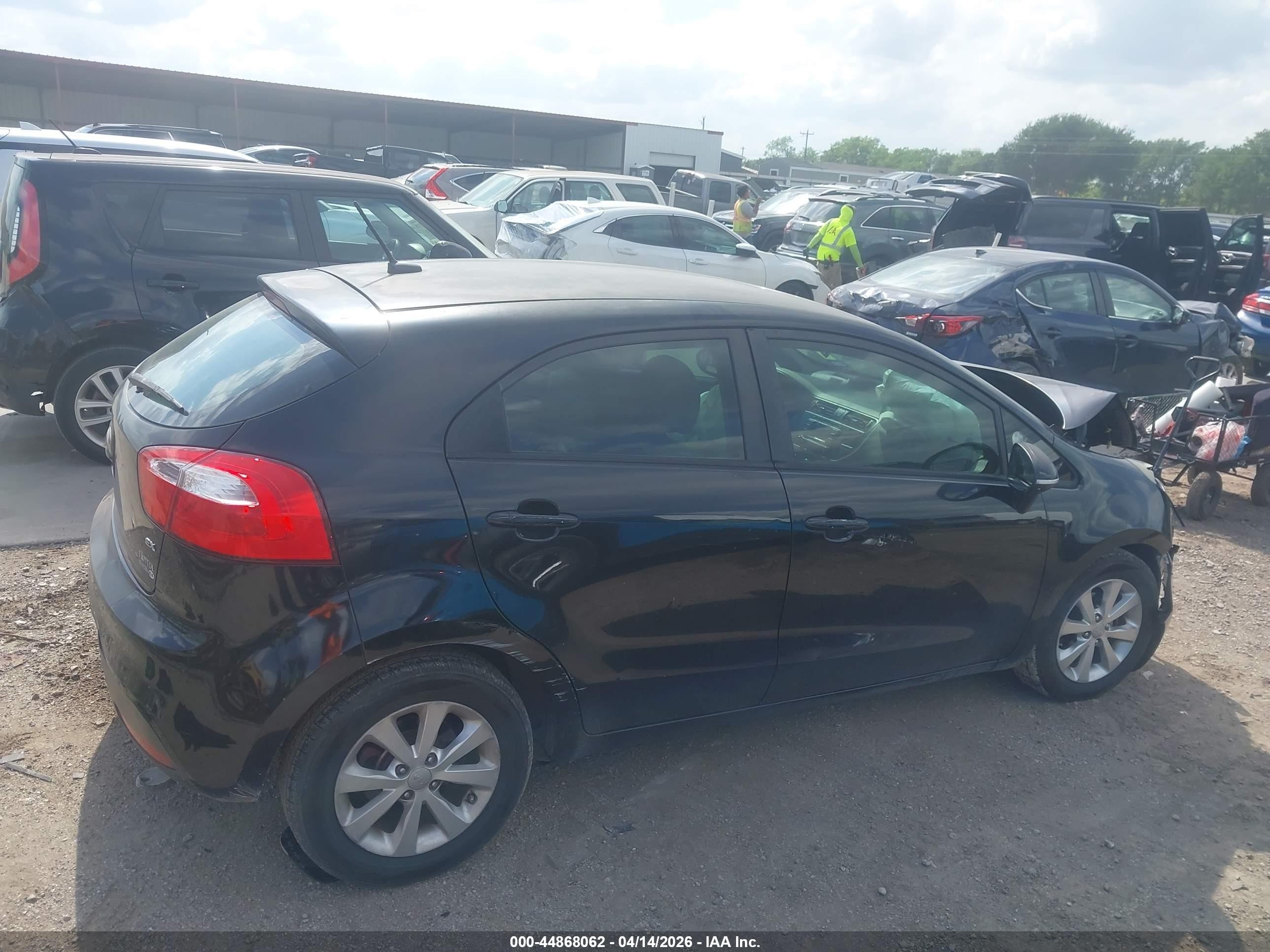2013 Kia Rio Ex Black vin: KNADN5A36D6230294
