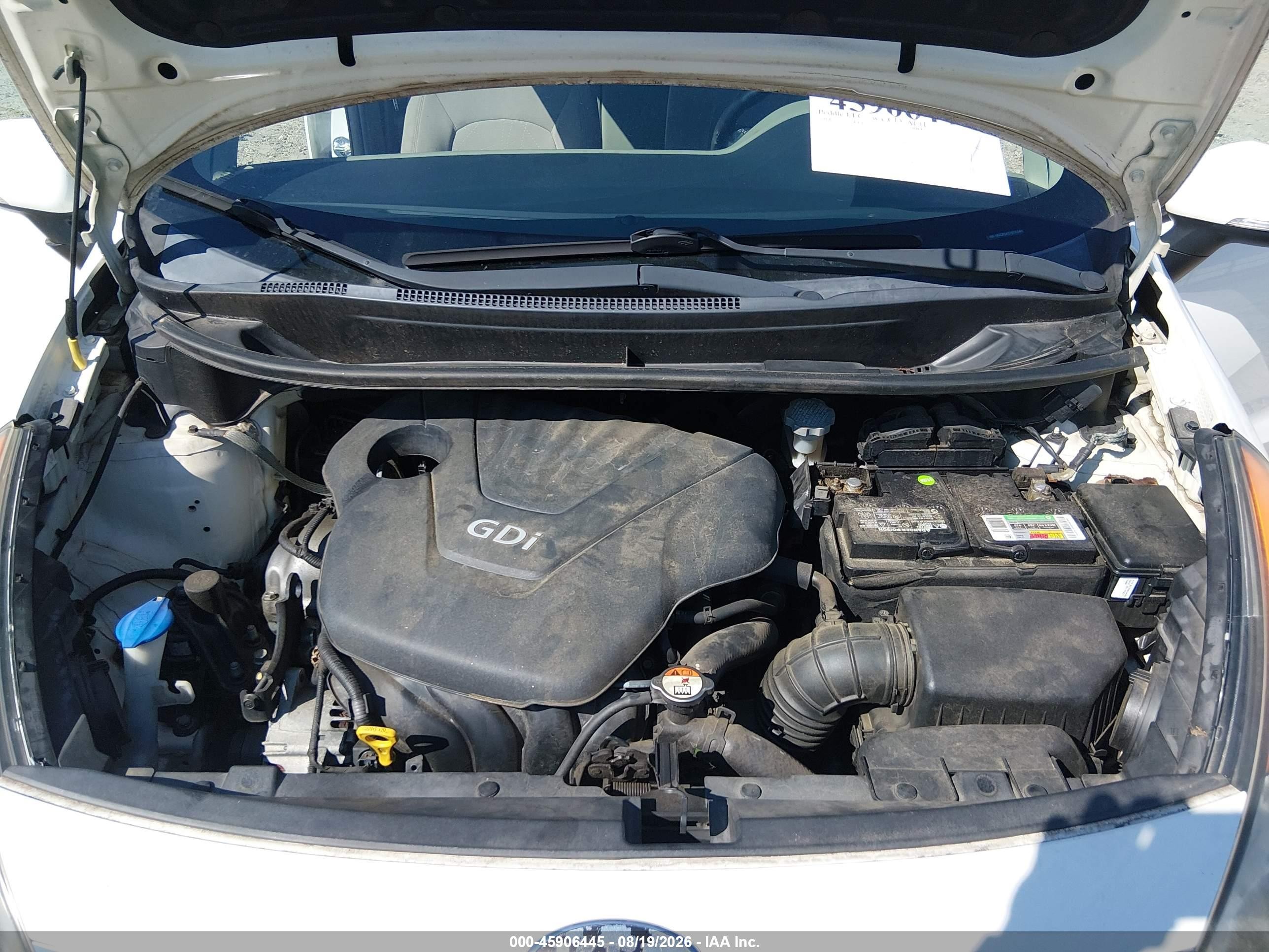 2014 Kia Rio Ex White vin: KNADN5A37E6355404