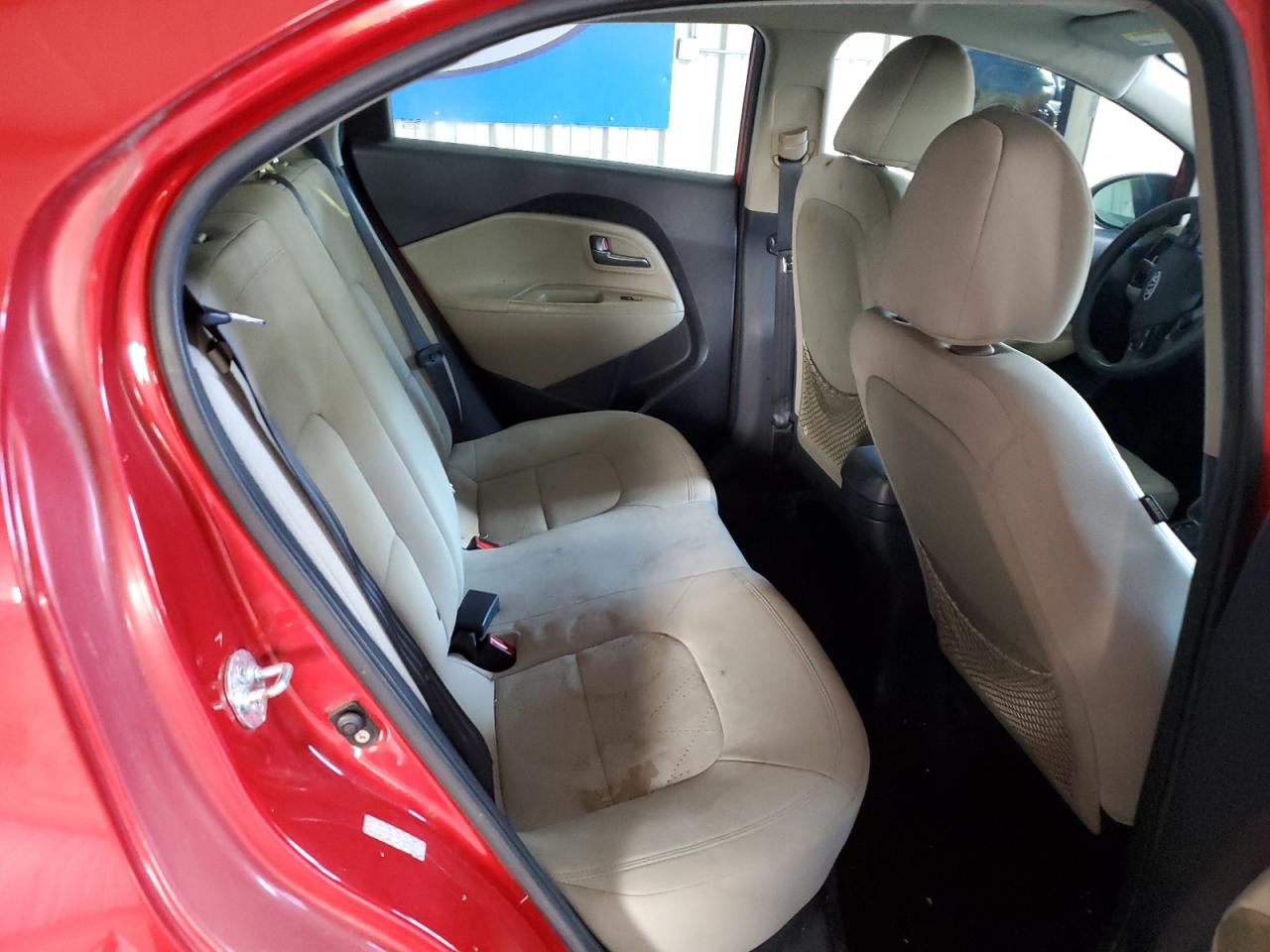 2013 Kia Rio Ex Red vin: KNADN5A38D6097831