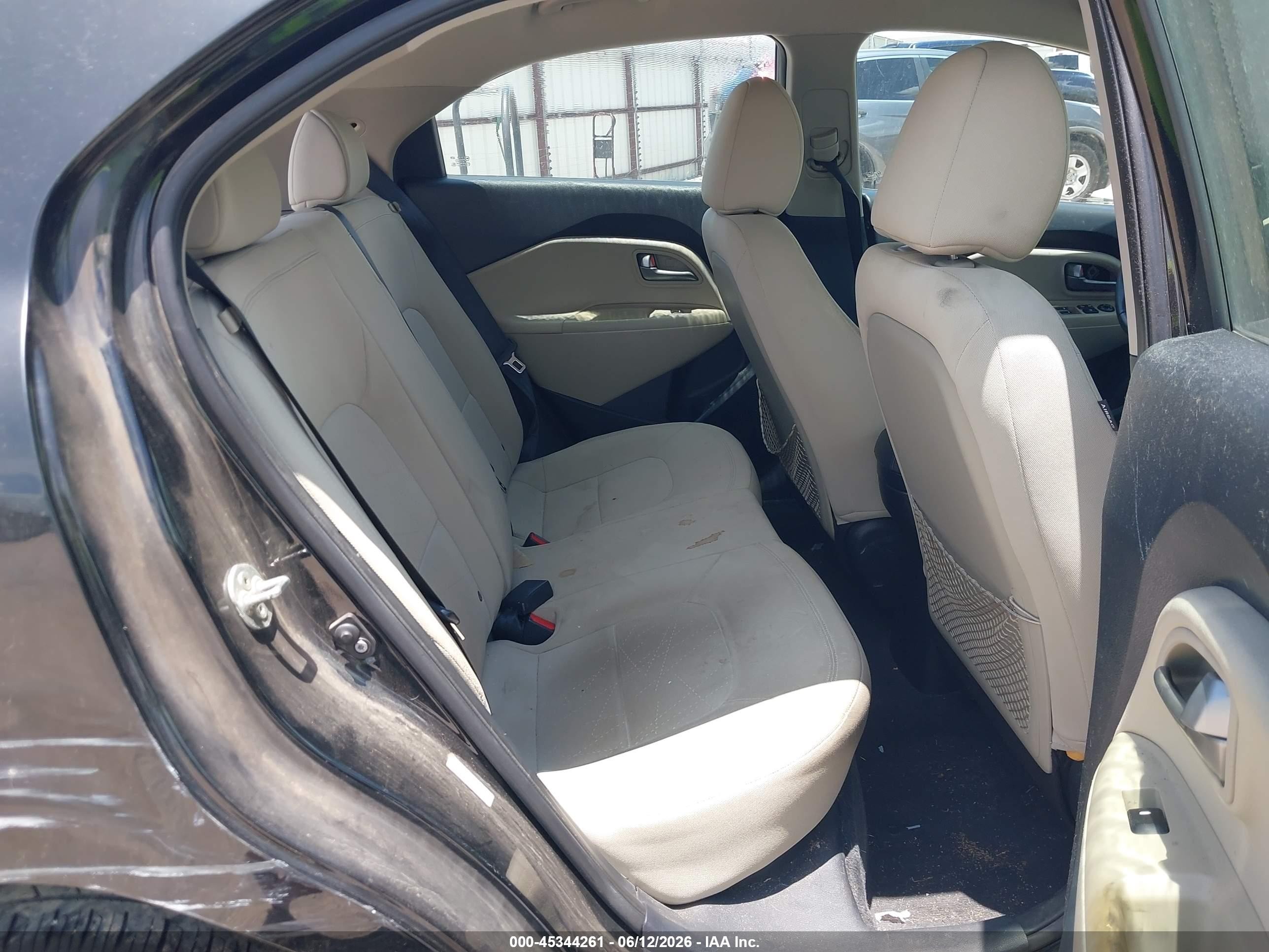 2013 Kia Rio Ex Black vin: KNADN5A38D6222407